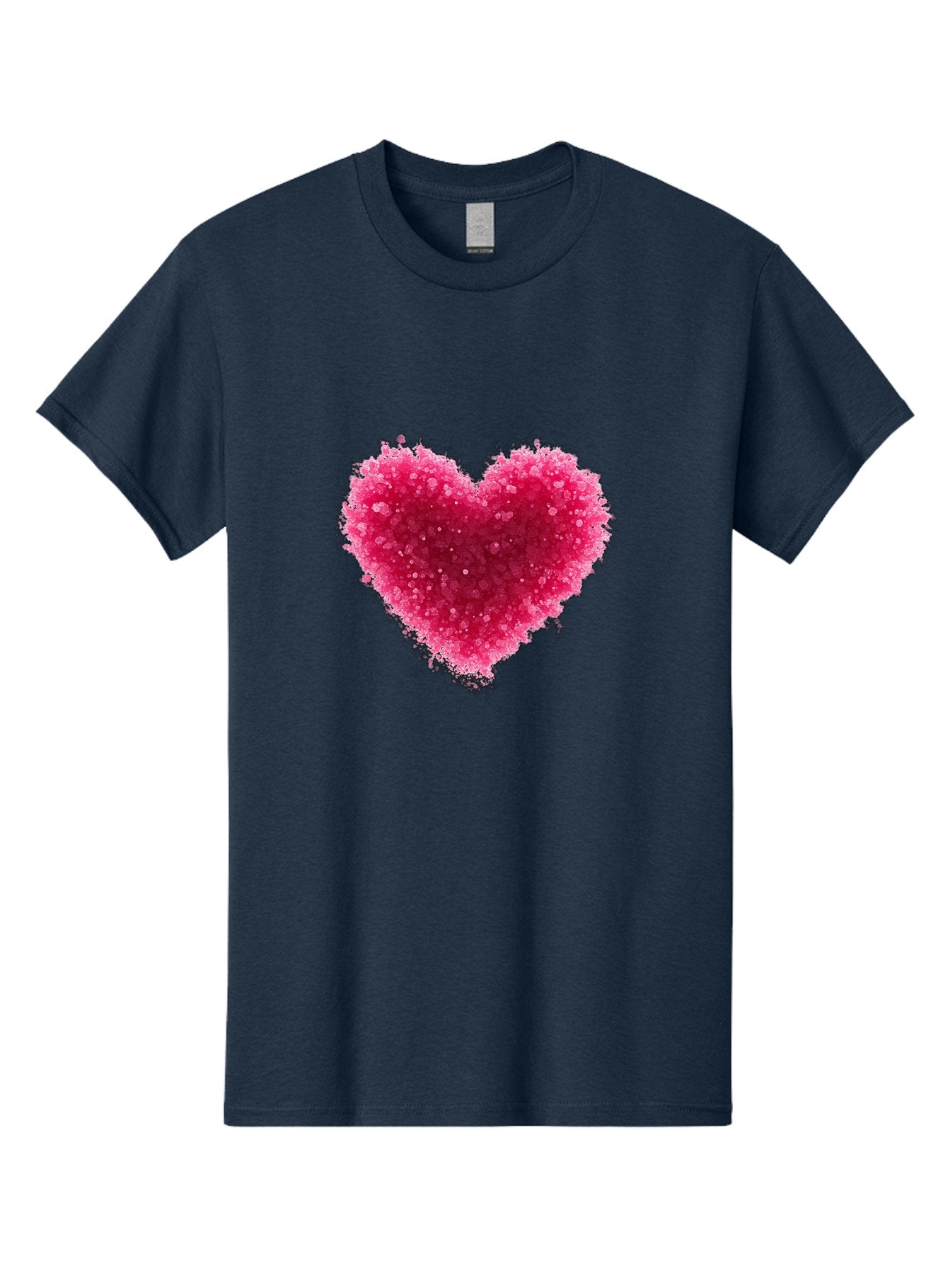 Pink-Heart-1 Men'S Graphic Tee, 100% Cotton, Comfortable Casual Summer Wear, Machine Washable, Vintage Camera, Old Camera, Antique Camera, Black Camera, Classic Photography, Photography Equipment, Nostalgic Device, Film Camera, Camera Art Baj672 4