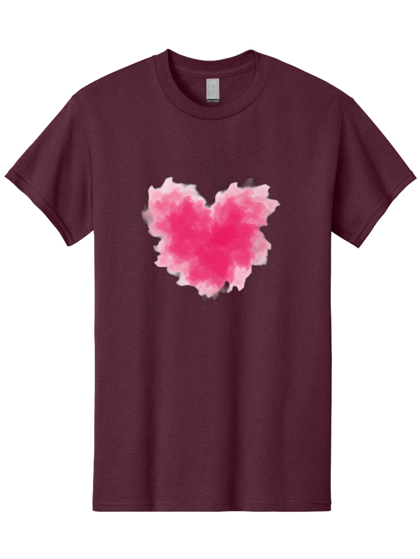 Pink-Heart-3 Men'S Graphic Tee, 100% Cotton, Comfortable Casual Summer Wear, Machine Washable, Vintage Camera, Old Camera, Antique Camera, Black Camera, Classic Photography, Photography Equipment, Nostalgic Device, Film Camera, Camera Art Baj674