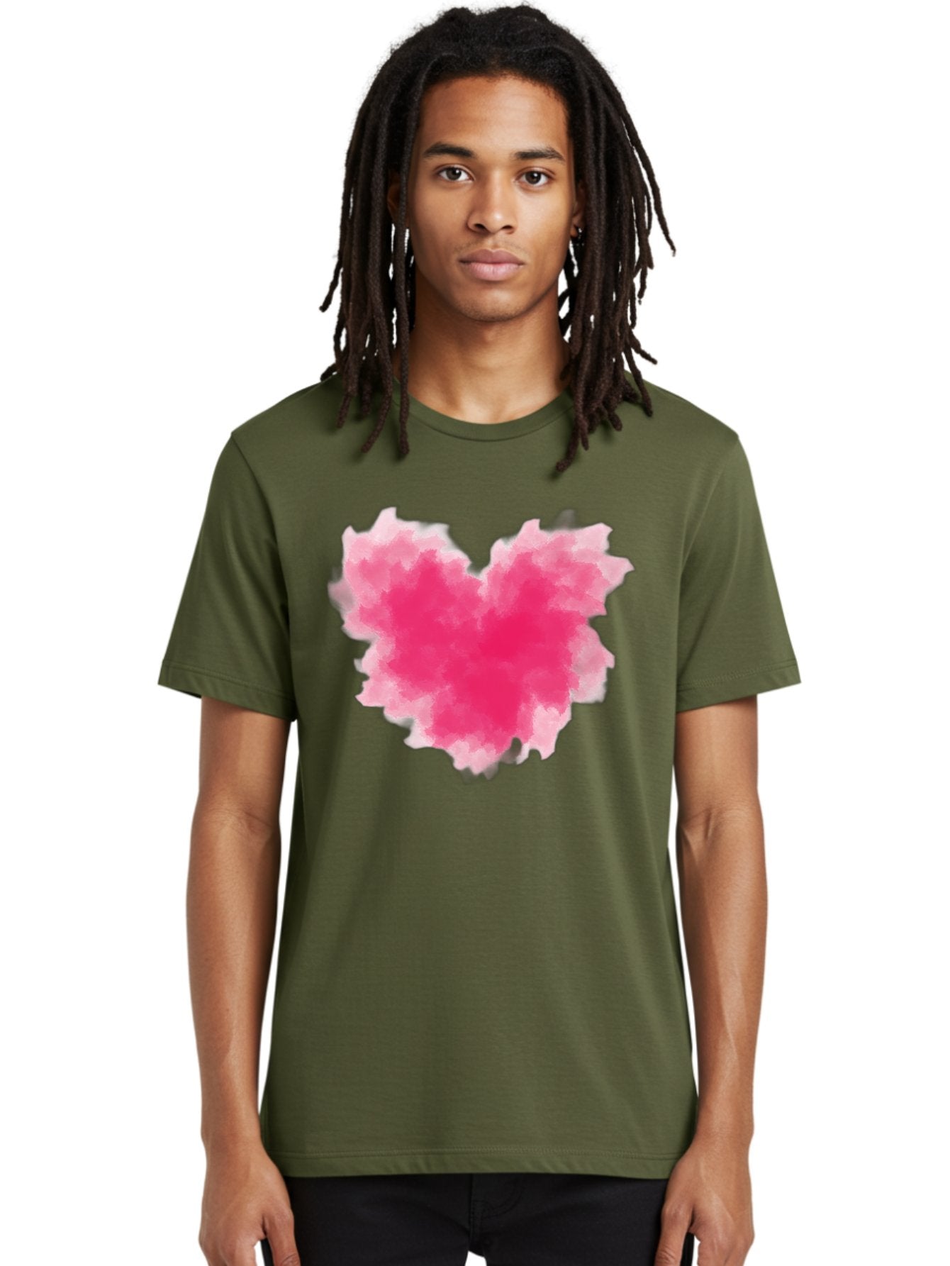 Pink-Heart-3 Men'S Graphic Tee, 100% Cotton, Comfortable Casual Summer Wear, Machine Washable, Vintage Camera, Old Camera, Antique Camera, Black Camera, Classic Photography, Photography Equipment, Nostalgic Device, Film Camera, Camera Art Baj674 23