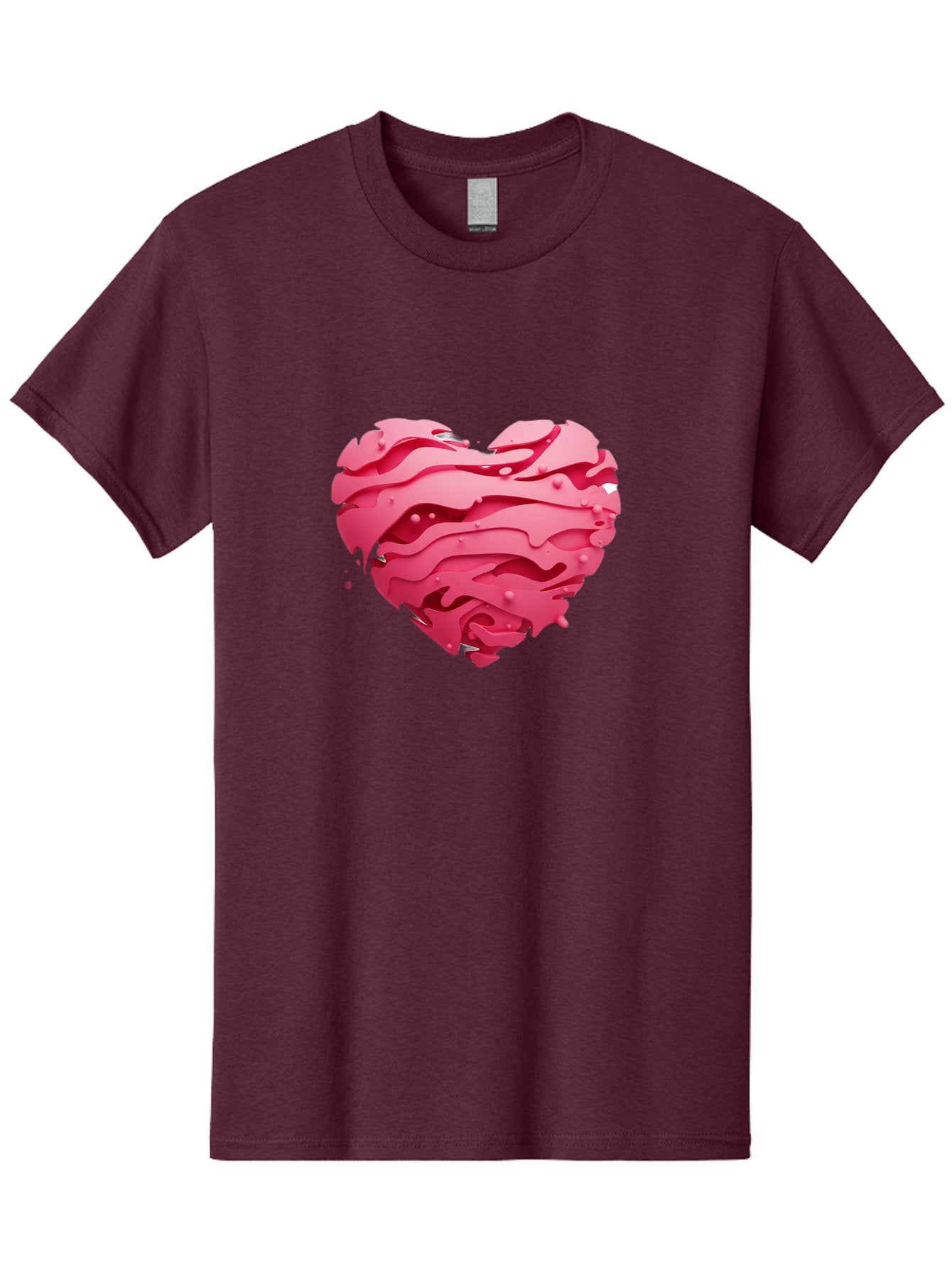 Pink-Heart-5 Men'S Graphic Tee, 100% Cotton, Comfortable Casual Summer Wear, Machine Washable, Vintage Camera, Old Camera, Antique Camera, Black Camera, Classic Photography, Photography Equipment, Nostalgic Device, Film Camera, Camera Art Baj676
