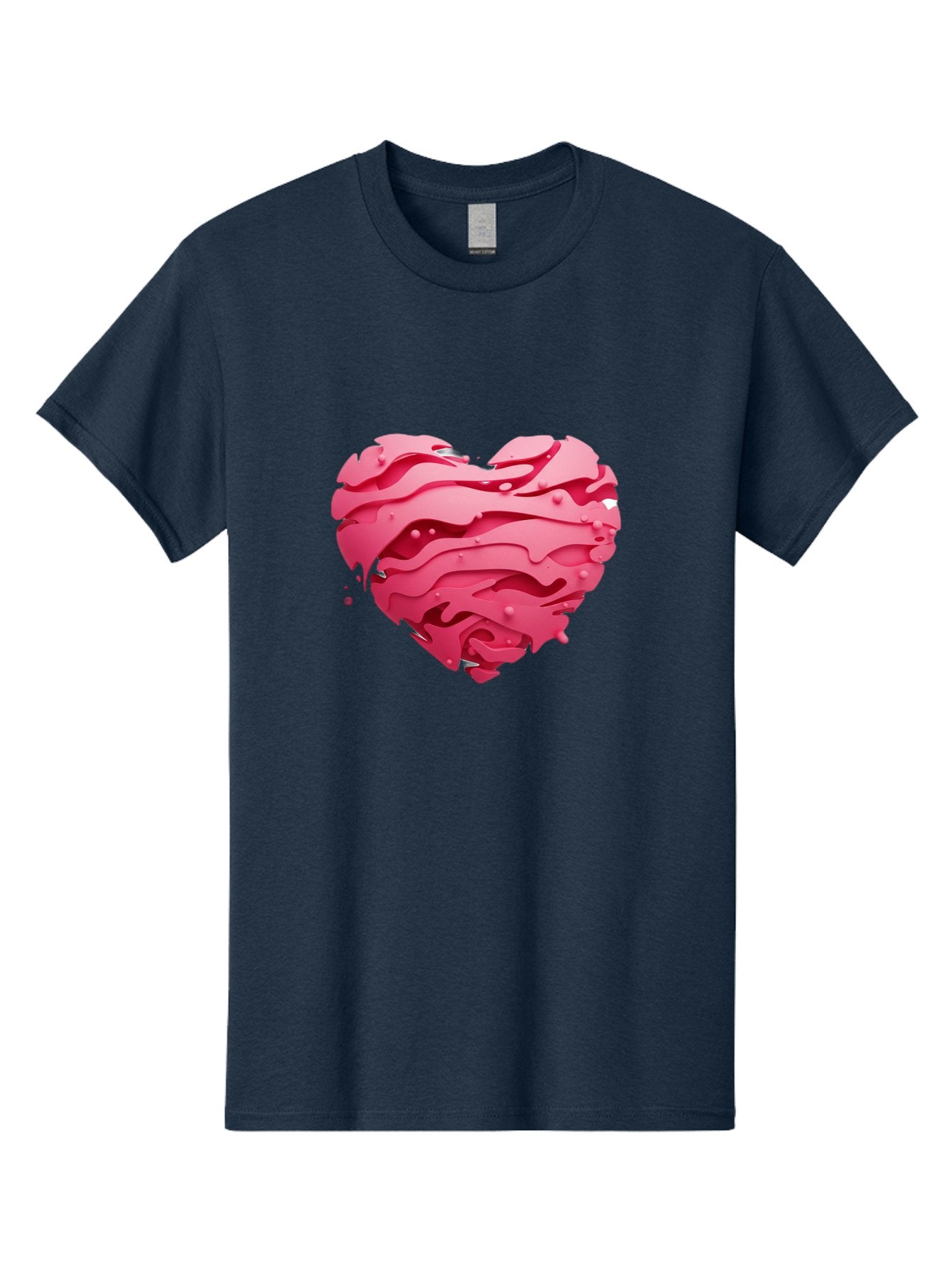 Pink-Heart-5 Men'S Graphic Tee, 100% Cotton, Comfortable Casual Summer Wear, Machine Washable, Vintage Camera, Old Camera, Antique Camera, Black Camera, Classic Photography, Photography Equipment, Nostalgic Device, Film Camera, Camera Art Baj676 12