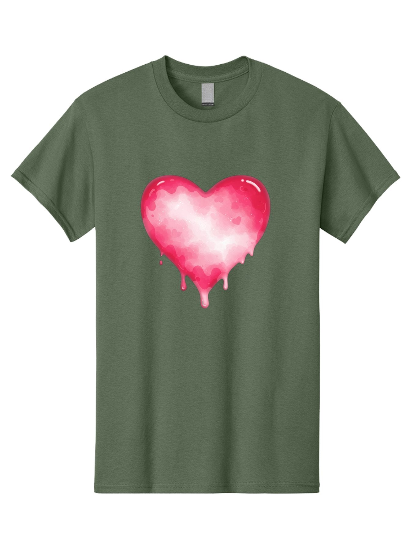 Pink-Heart-6 Men'S Graphic Tee, 100% Cotton, Comfortable Casual Summer Wear, Machine Washable, Vintage Camera, Old Camera, Antique Camera, Black Camera, Classic Photography, Photography Equipment, Nostalgic Device, Film Camera, Camera Art Baj677