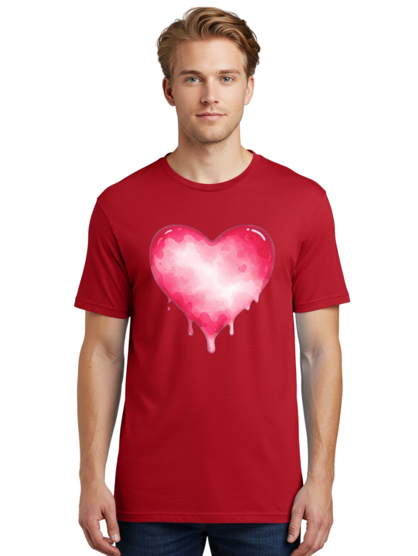 Pink-Heart-6 Men'S Graphic Tee, 100% Cotton, Comfortable Casual Summer Wear, Machine Washable, Vintage Camera, Old Camera, Antique Camera, Black Camera, Classic Photography, Photography Equipment, Nostalgic Device, Film Camera, Camera Art Baj677 19