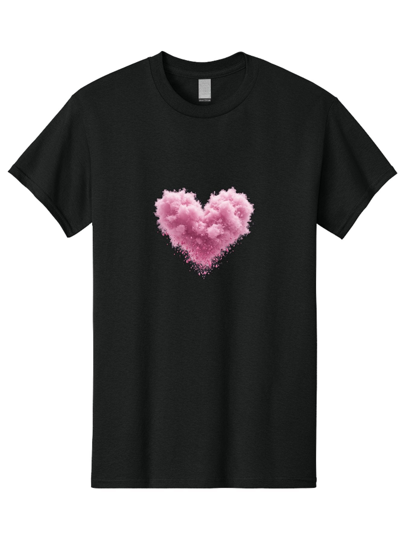 Pink-Heart-Cloud Men'S Graphic Tee, 100% Cotton, Comfortable Casual Summer Wear, Machine Washable, Vintage Camera, Old Camera, Antique Camera, Black Camera, Classic Photography, Photography Equipment, Nostalgic Device, Film Camera, Camera Art Baj680 8