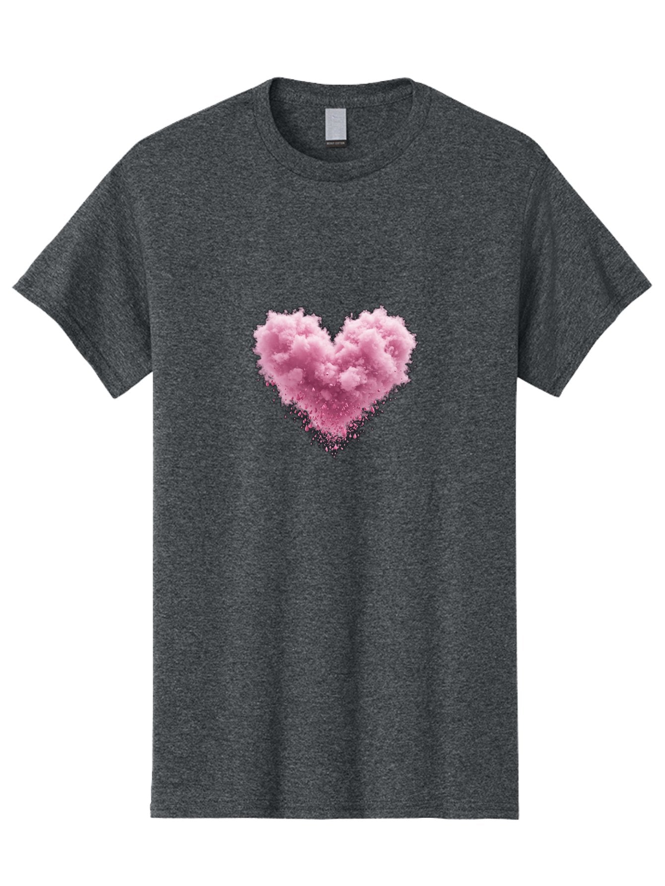 Pink-Heart-Cloud Men'S Graphic Tee, 100% Cotton, Comfortable Casual Summer Wear, Machine Washable, Vintage Camera, Old Camera, Antique Camera, Black Camera, Classic Photography, Photography Equipment, Nostalgic Device, Film Camera, Camera Art Baj680 15