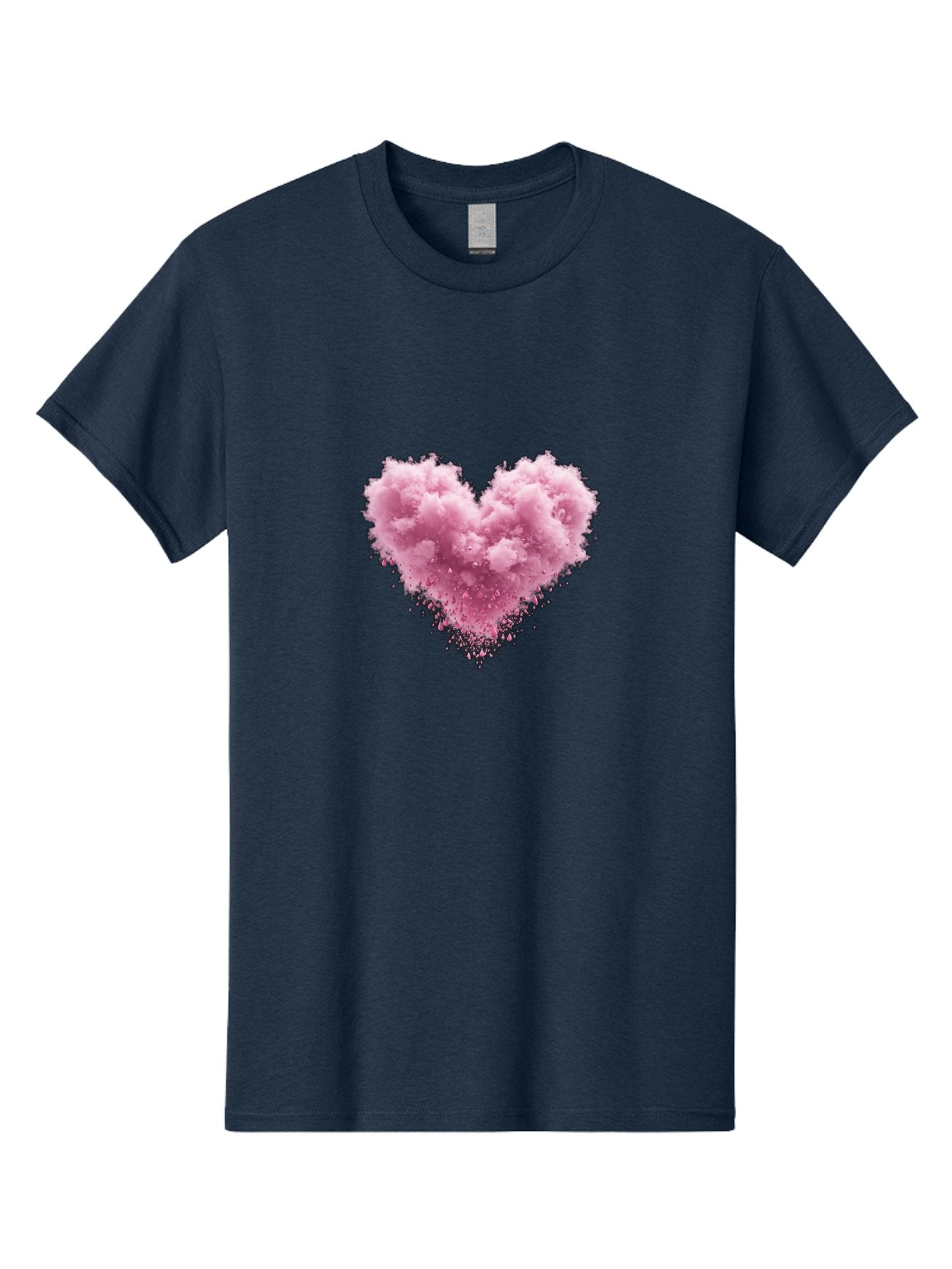 Pink-Heart-Cloud Men'S Graphic Tee, 100% Cotton, Comfortable Casual Summer Wear, Machine Washable, Vintage Camera, Old Camera, Antique Camera, Black Camera, Classic Photography, Photography Equipment, Nostalgic Device, Film Camera, Camera Art Baj680 11