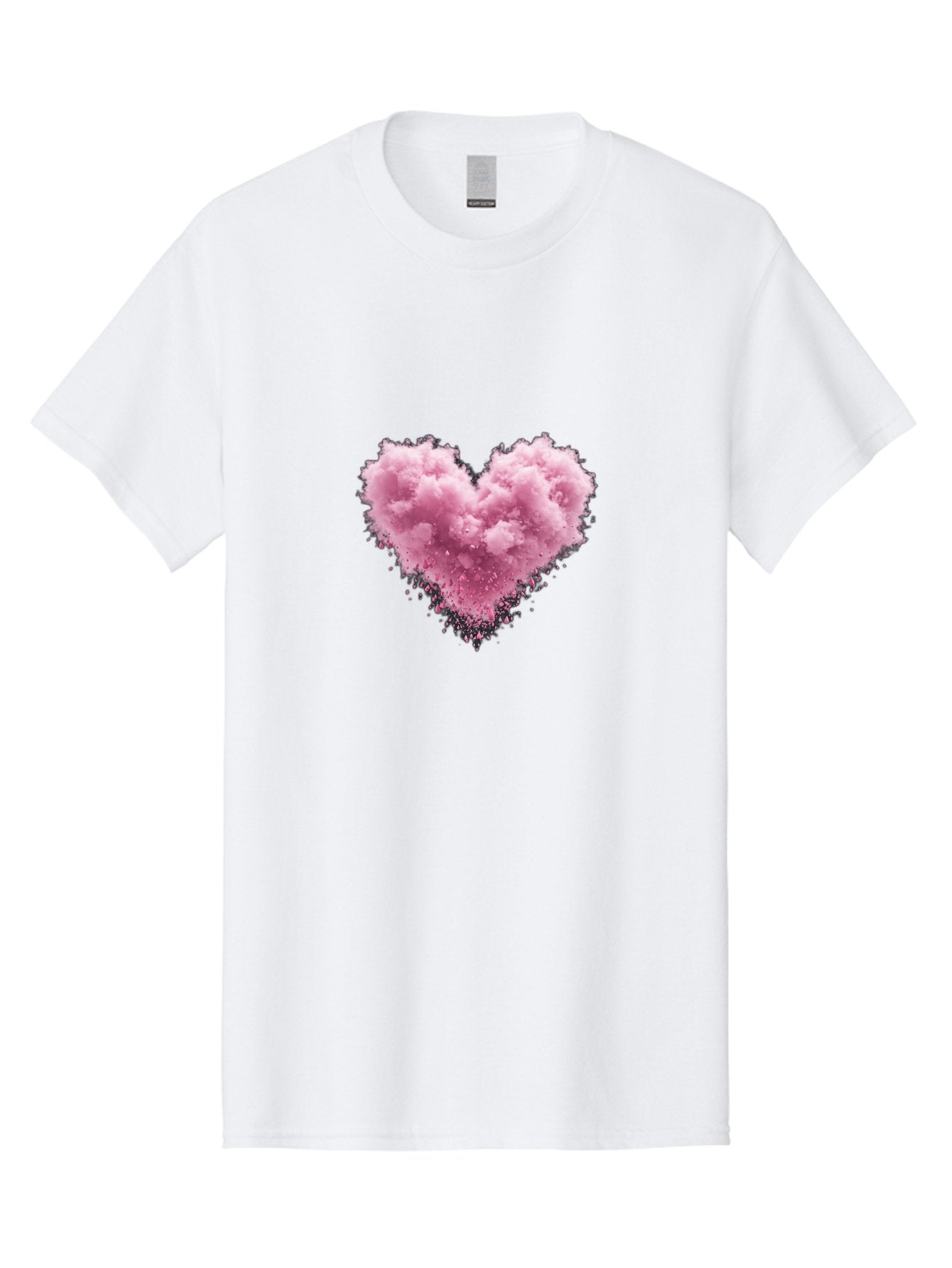 Pink-Heart-Cloud Men'S Graphic Tee, 100% Cotton, Comfortable Casual Summer Wear, Machine Washable, Vintage Camera, Old Camera, Antique Camera, Black Camera, Classic Photography, Photography Equipment, Nostalgic Device, Film Camera, Camera Art Baj680 5