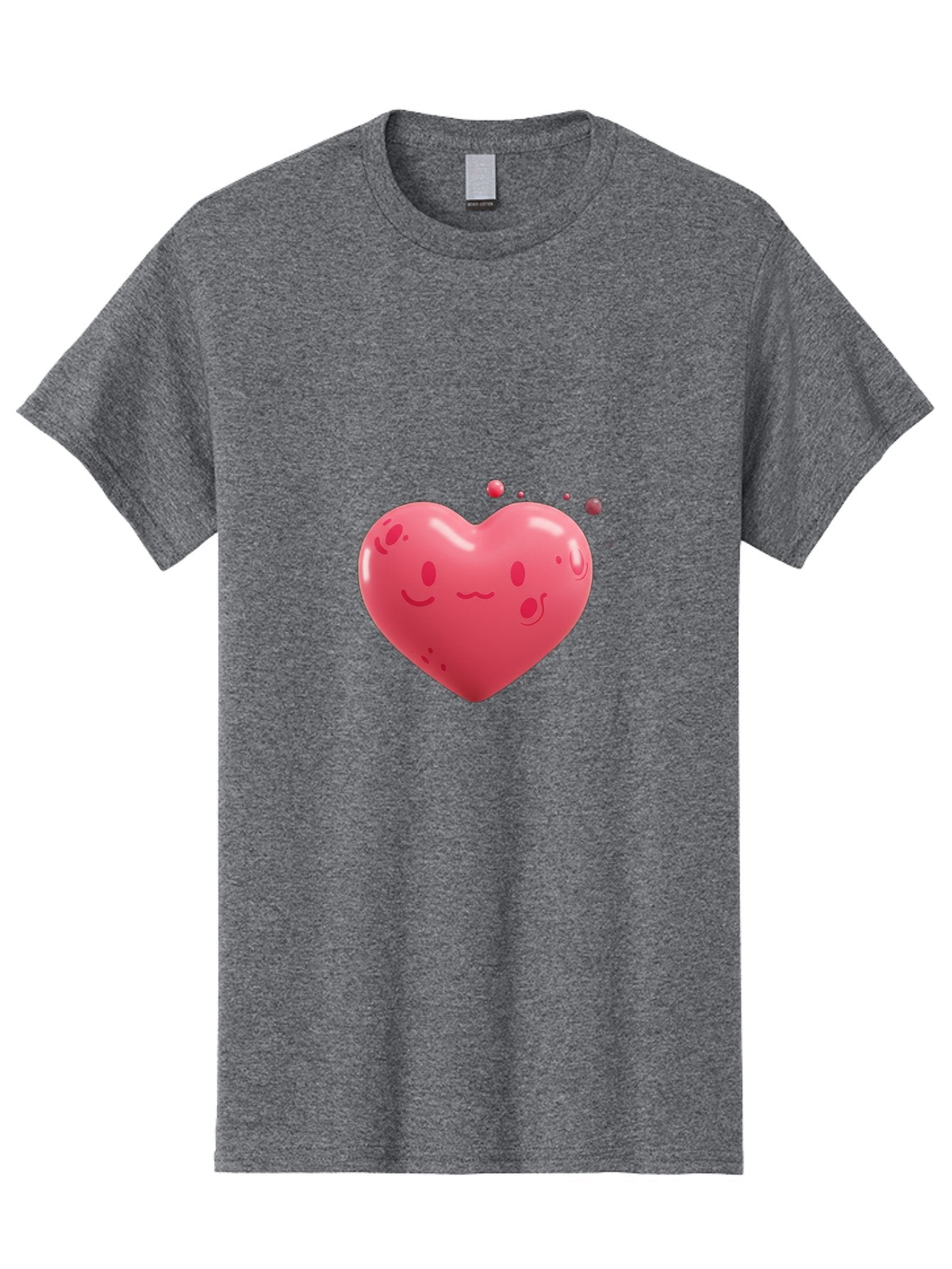 Pink-Heart-Emoji Men'S Graphic Tee, 100% Cotton, Comfortable Casual Summer Wear, Machine Washable, Vintage Camera, Old Camera, Antique Camera, Black Camera, Classic Photography, Photography Equipment, Nostalgic Device, Film Camera, Camera Art Baj681 3