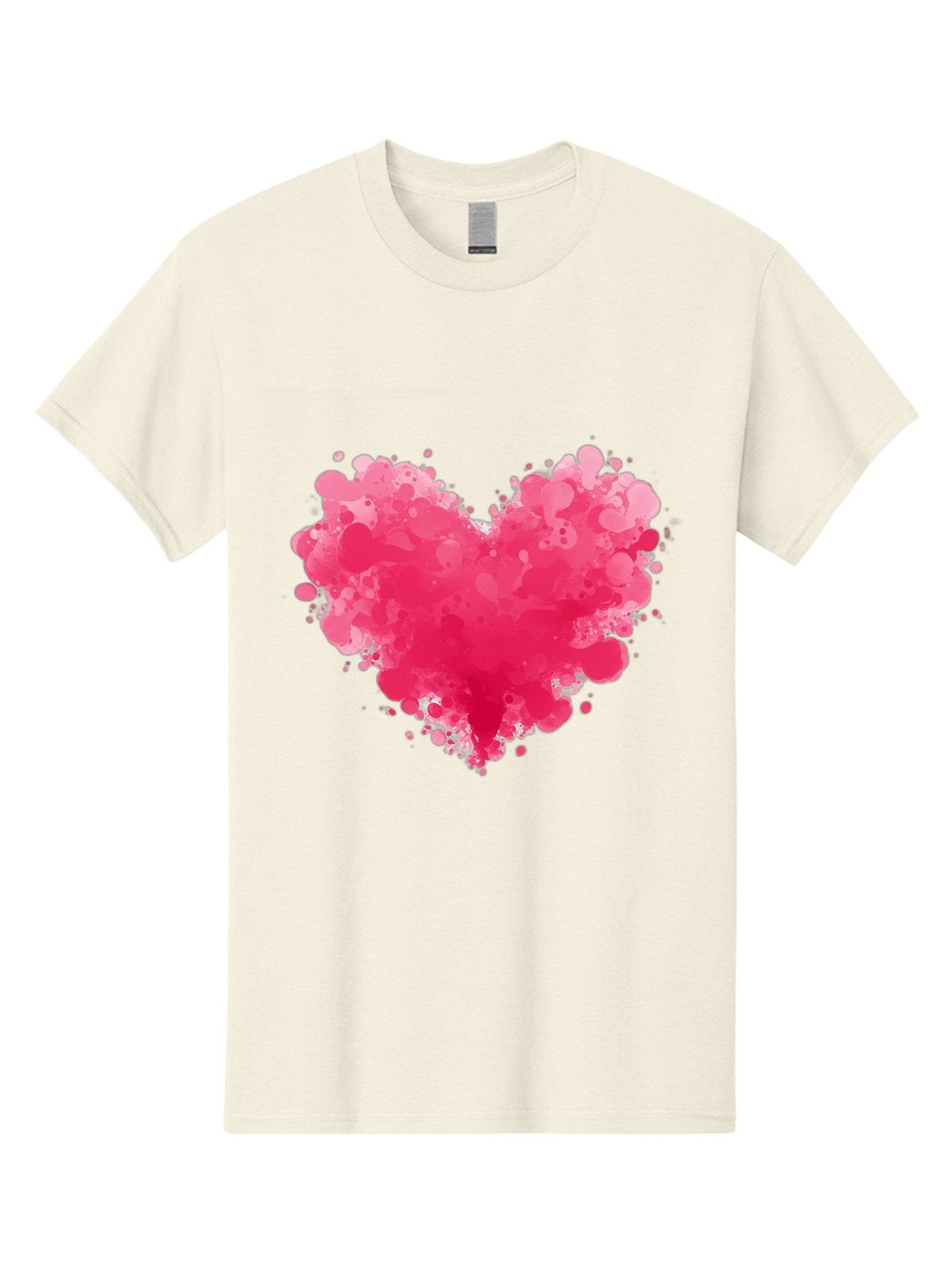 Pink-Heart-Splatter Men'S Graphic Tee, 100% Cotton, Comfortable Casual Summer Wear, Machine Washable, Vintage Camera, Old Camera, Antique Camera, Black Camera, Classic Photography, Photography Equipment, Nostalgic Device, Film Camera, Baj683 8