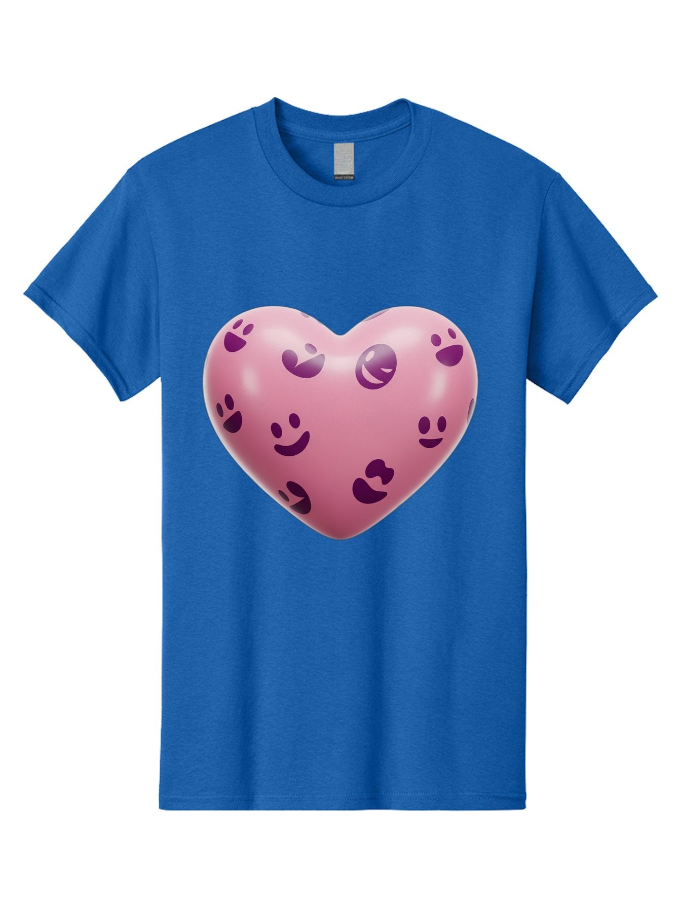 Pink-Heart-With-Purple-Emoji-Faces Men'S Graphic Tee, 100% Cotton, Comfortable Casual Summer Wear, Machine Washable, Vintage Camera, Old Camera, Antique Camera, Black Camera, Classic Photography, Photography Equipment, Nostalgic Device, Baj684