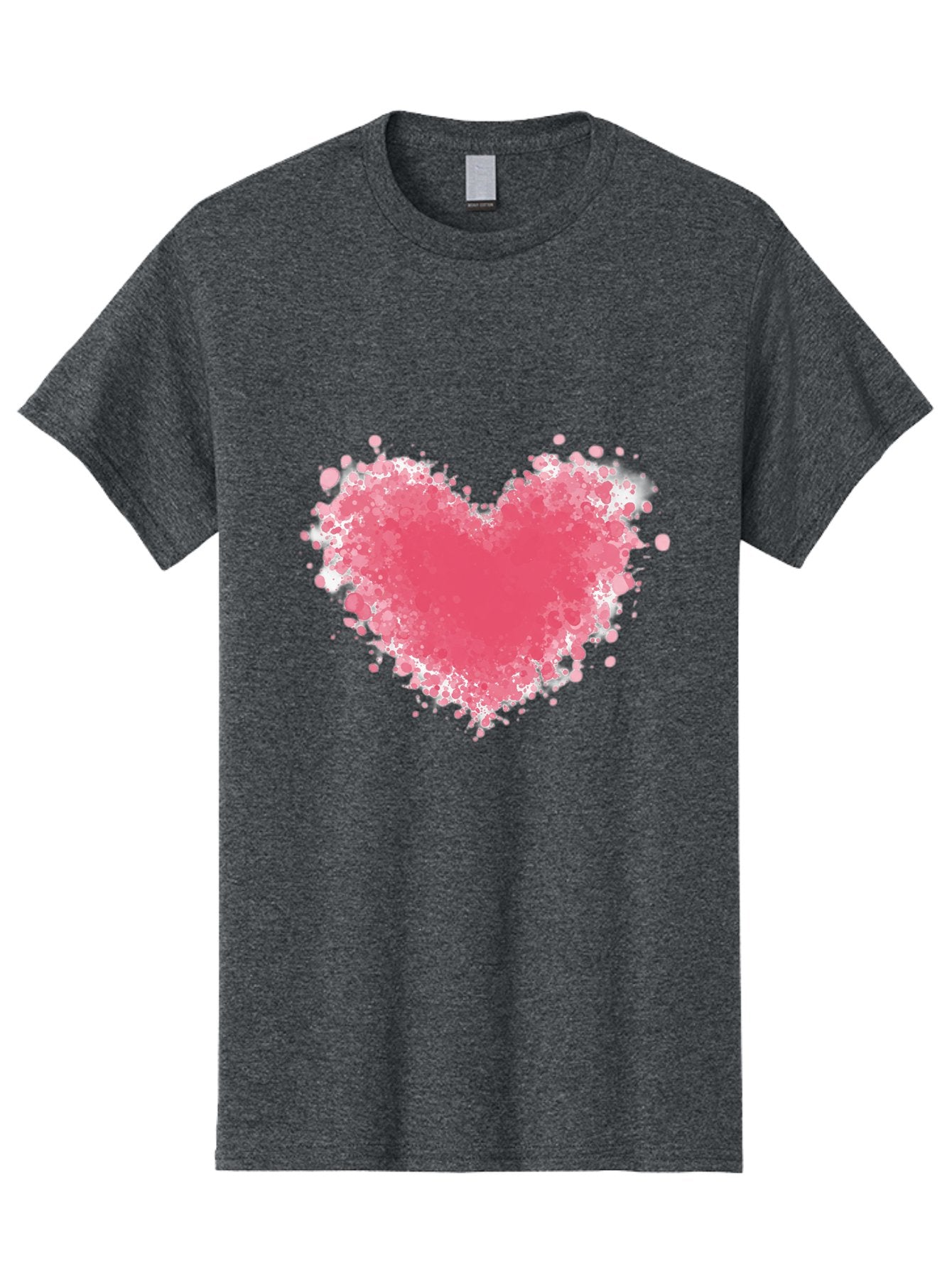 Pink-Heart Men'S Graphic Tee, 100% Cotton, Comfortable Casual Summer Wear, Machine Washable, Vintage Camera, Old Camera, Antique Camera, Black Camera, Classic Photography, Photography Equipment, Nostalgic Device, Film Camera, Camera Art Baj685