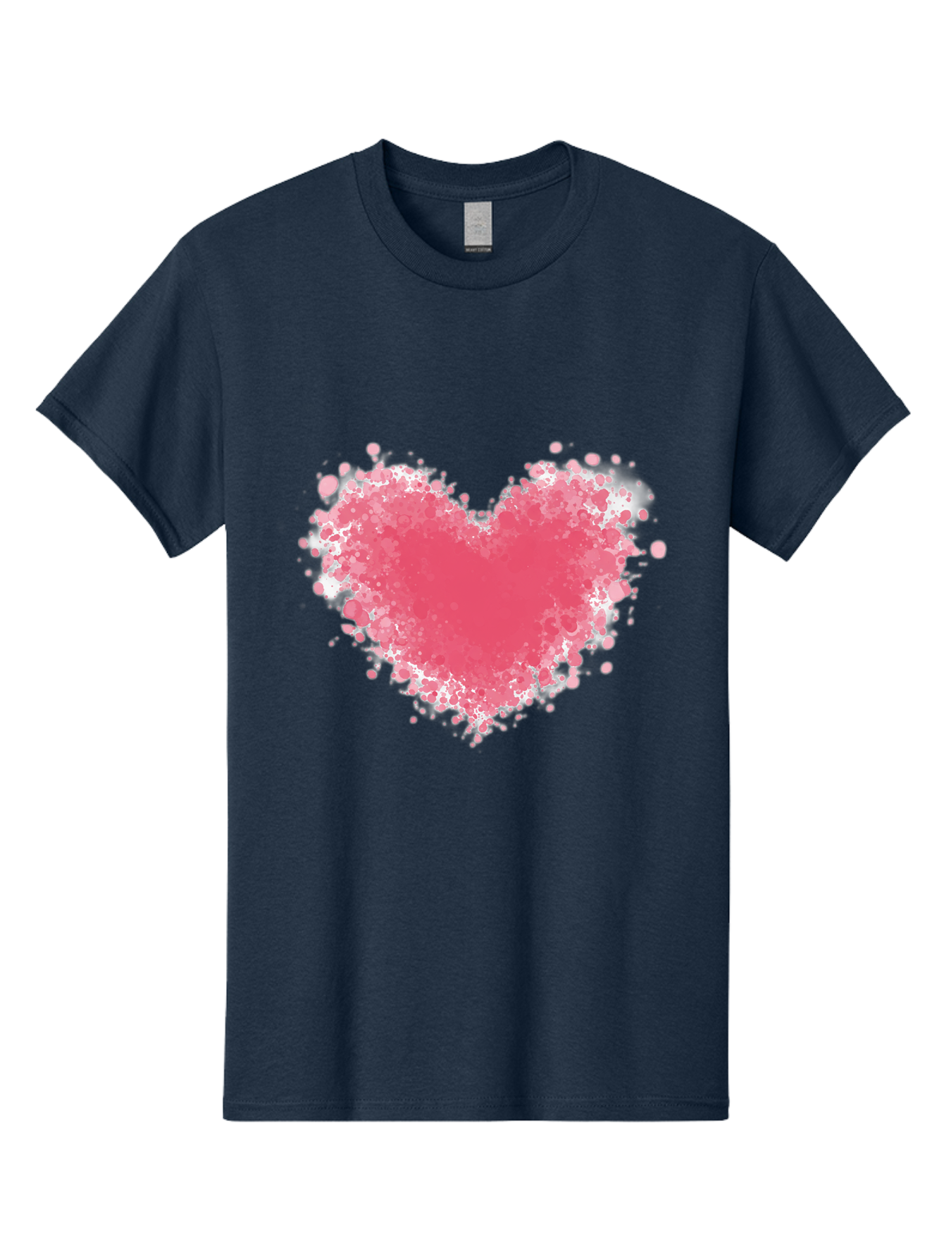 Pink-Heart Men'S Graphic Tee, 100% Cotton, Comfortable Casual Summer Wear, Machine Washable, Vintage Camera, Old Camera, Antique Camera, Black Camera, Classic Photography, Photography Equipment, Nostalgic Device, Film Camera, Camera Art Baj685 5