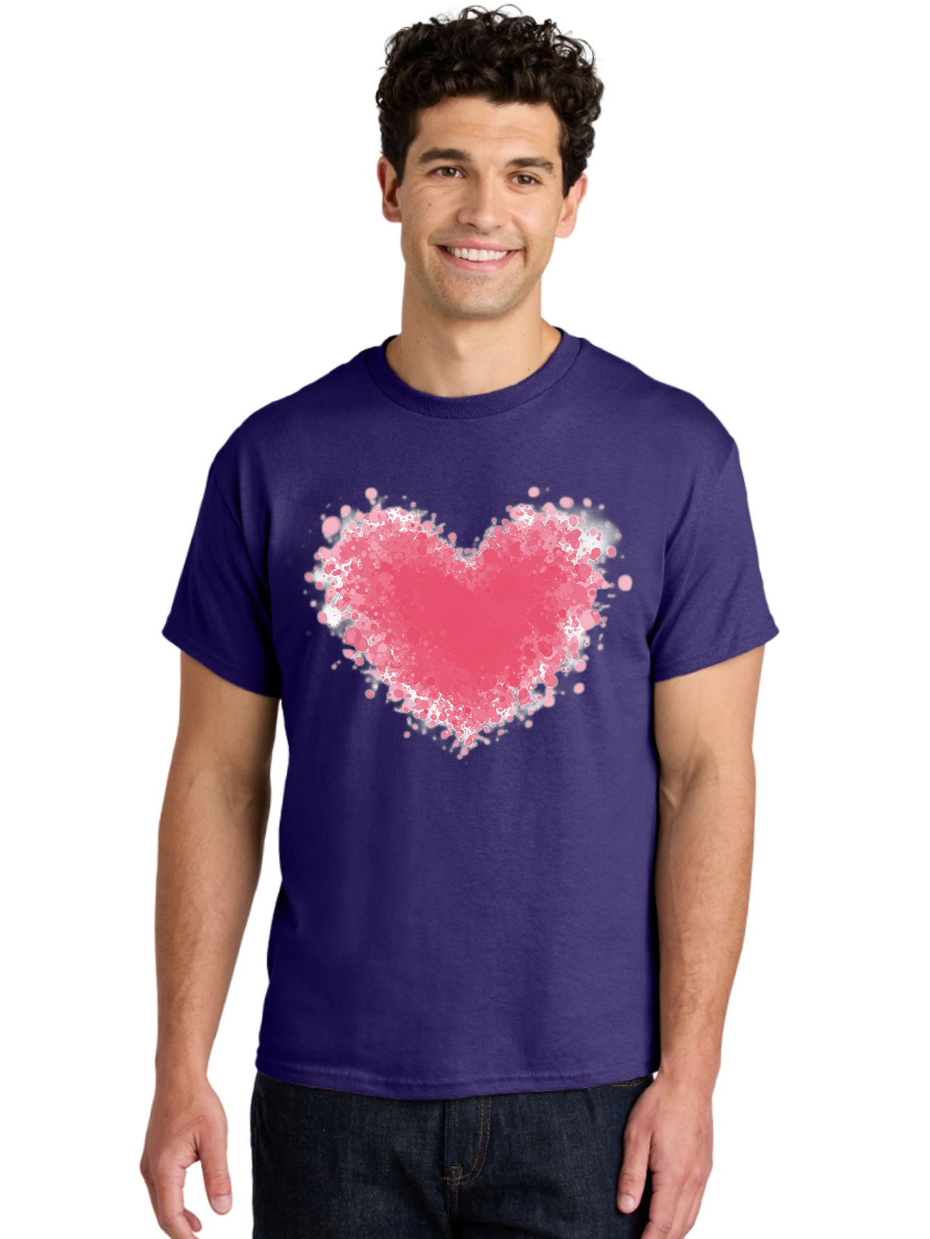 Pink-Heart Men'S Graphic Tee, 100% Cotton, Comfortable Casual Summer Wear, Machine Washable, Vintage Camera, Old Camera, Antique Camera, Black Camera, Classic Photography, Photography Equipment, Nostalgic Device, Film Camera, Camera Art Baj685 16