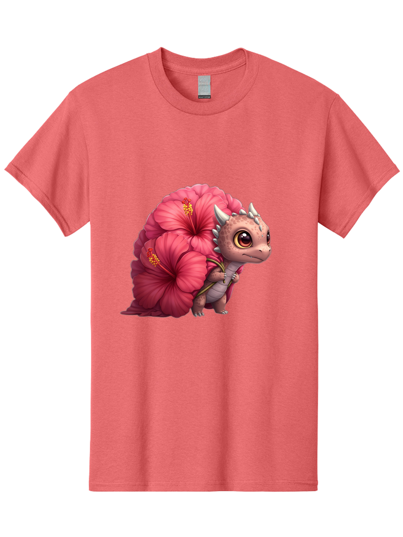 Pink-Hibiscus-Dinosaur Men'S Graphic Tee, 100% Cotton, Comfortable Casual Summer Wear, Machine Washable, Vintage Camera, Old Camera, Antique Camera, Black Camera, Classic Photography, Photography Equipment, Nostalgic Device, Film Camera, Baj686 10