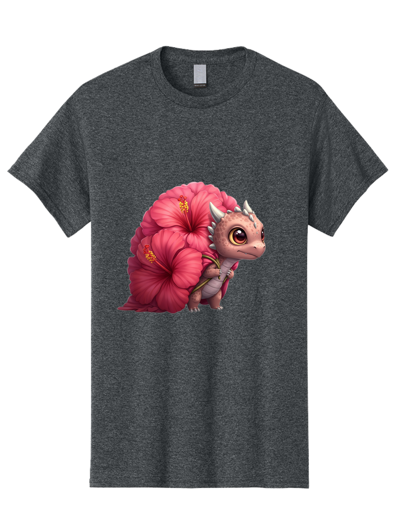Pink-Hibiscus-Dinosaur Men'S Graphic Tee, 100% Cotton, Comfortable Casual Summer Wear, Machine Washable, Vintage Camera, Old Camera, Antique Camera, Black Camera, Classic Photography, Photography Equipment, Nostalgic Device, Film Camera, Baj686 15