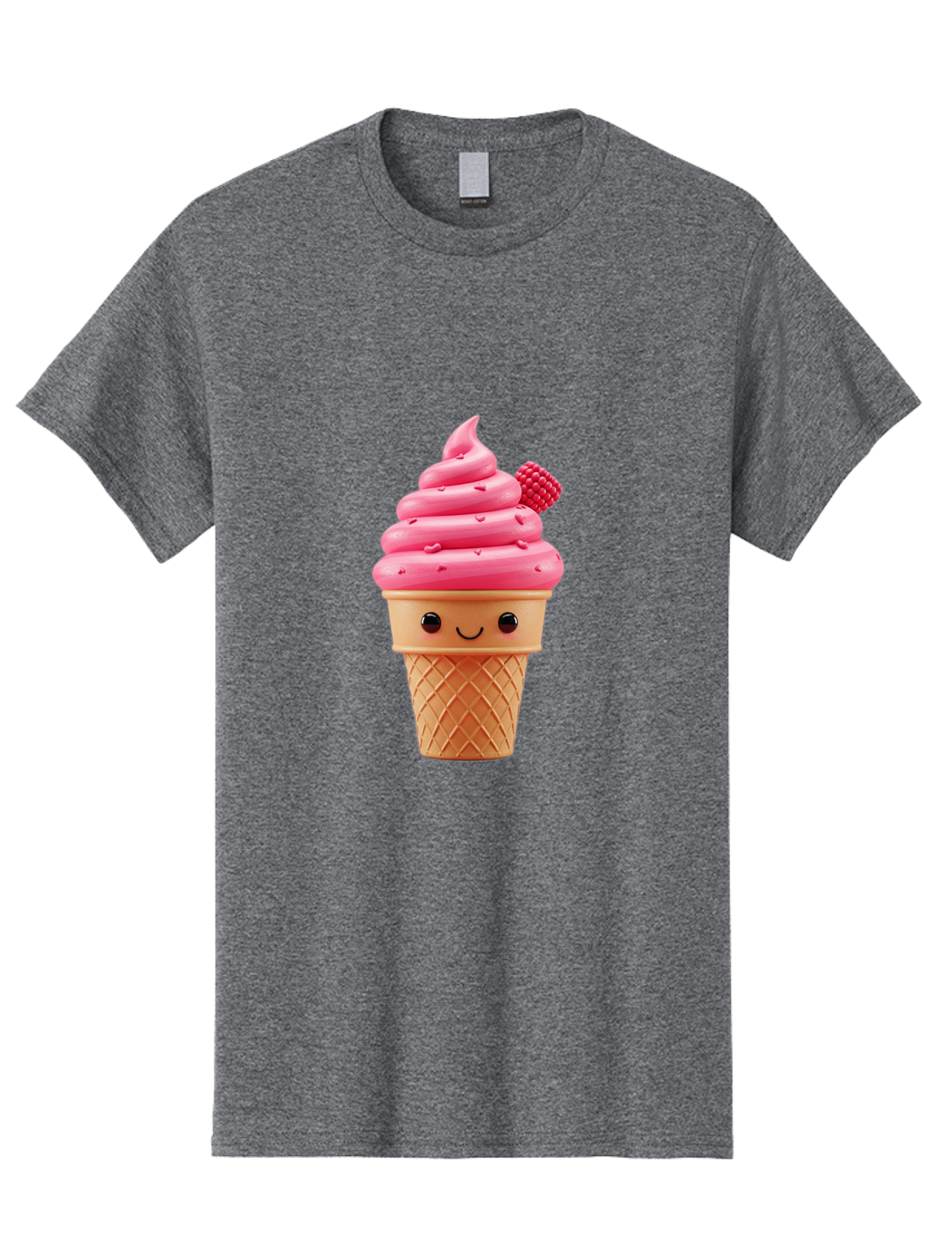 Pink-Ice-Cream-Cone-1 Men'S Graphic Tee, 100% Cotton, Comfortable Casual Summer Wear, Machine Washable, Vintage Camera, Old Camera, Antique Camera, Black Camera, Classic Photography, Photography Equipment, Nostalgic Device, Film Camera, Baj687 12