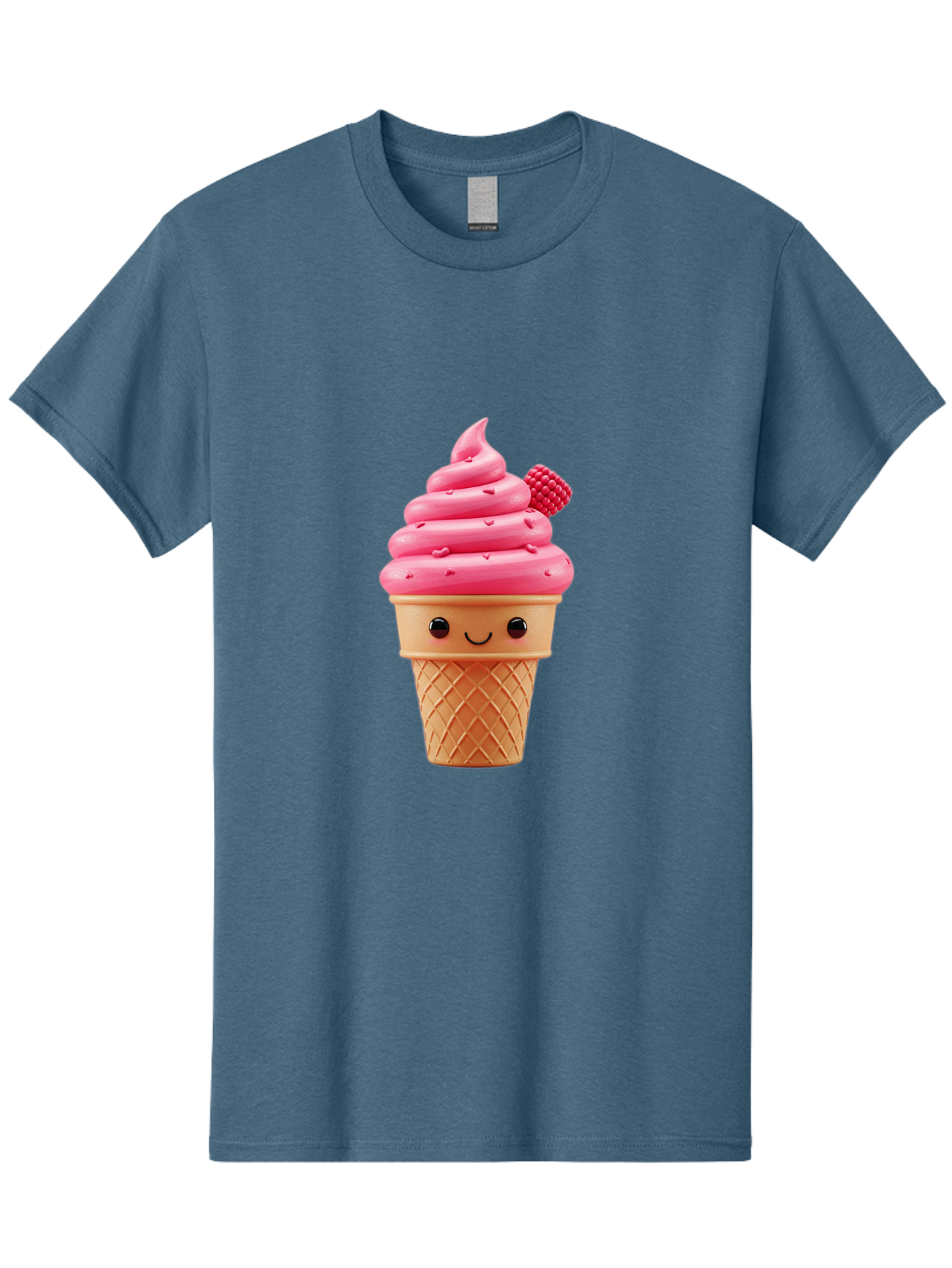 Pink-Ice-Cream-Cone-1 Men'S Graphic Tee, 100% Cotton, Comfortable Casual Summer Wear, Machine Washable, Vintage Camera, Old Camera, Antique Camera, Black Camera, Classic Photography, Photography Equipment, Nostalgic Device, Film Camera, Baj687 11