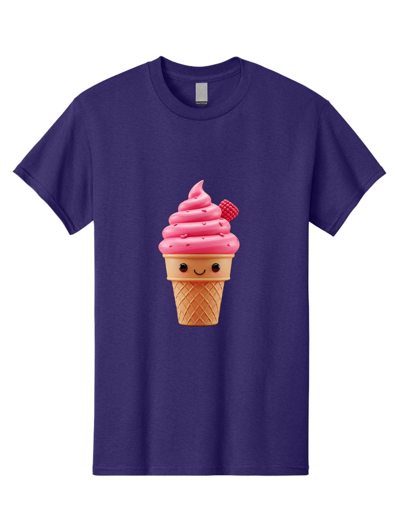 Pink-Ice-Cream-Cone-1 Men'S Graphic Tee, 100% Cotton, Comfortable Casual Summer Wear, Machine Washable, Vintage Camera, Old Camera, Antique Camera, Black Camera, Classic Photography, Photography Equipment, Nostalgic Device, Film Camera, Baj687 10