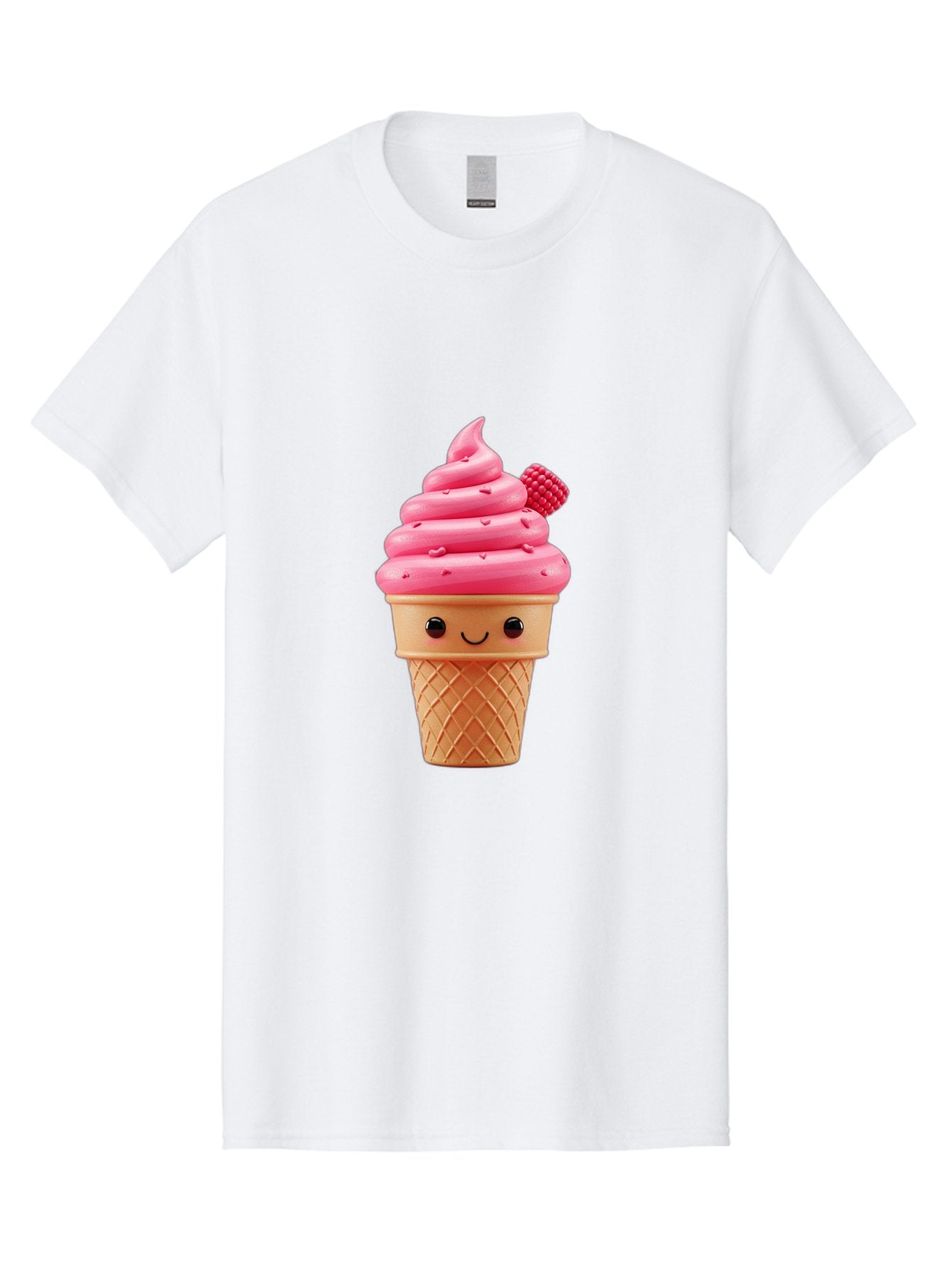 Pink-Ice-Cream-Cone-1 Men'S Graphic Tee, 100% Cotton, Comfortable Casual Summer Wear, Machine Washable, Vintage Camera, Old Camera, Antique Camera, Black Camera, Classic Photography, Photography Equipment, Nostalgic Device, Film Camera, Baj687 11
