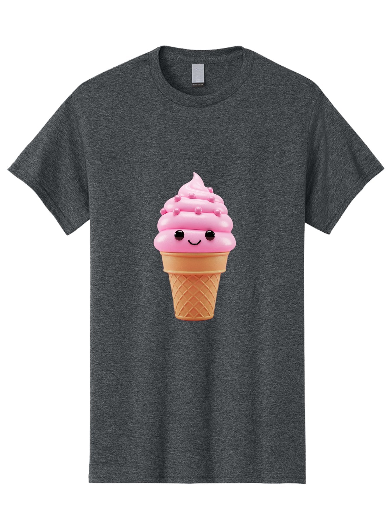 Pink-Ice-Cream-Cone Men'S Graphic Tee, 100% Cotton, Comfortable Casual Summer Wear, Machine Washable, Vintage Camera, Old Camera, Antique Camera, Black Camera, Classic Photography, Photography Equipment, Nostalgic Device, Film Camera, Baj688 6