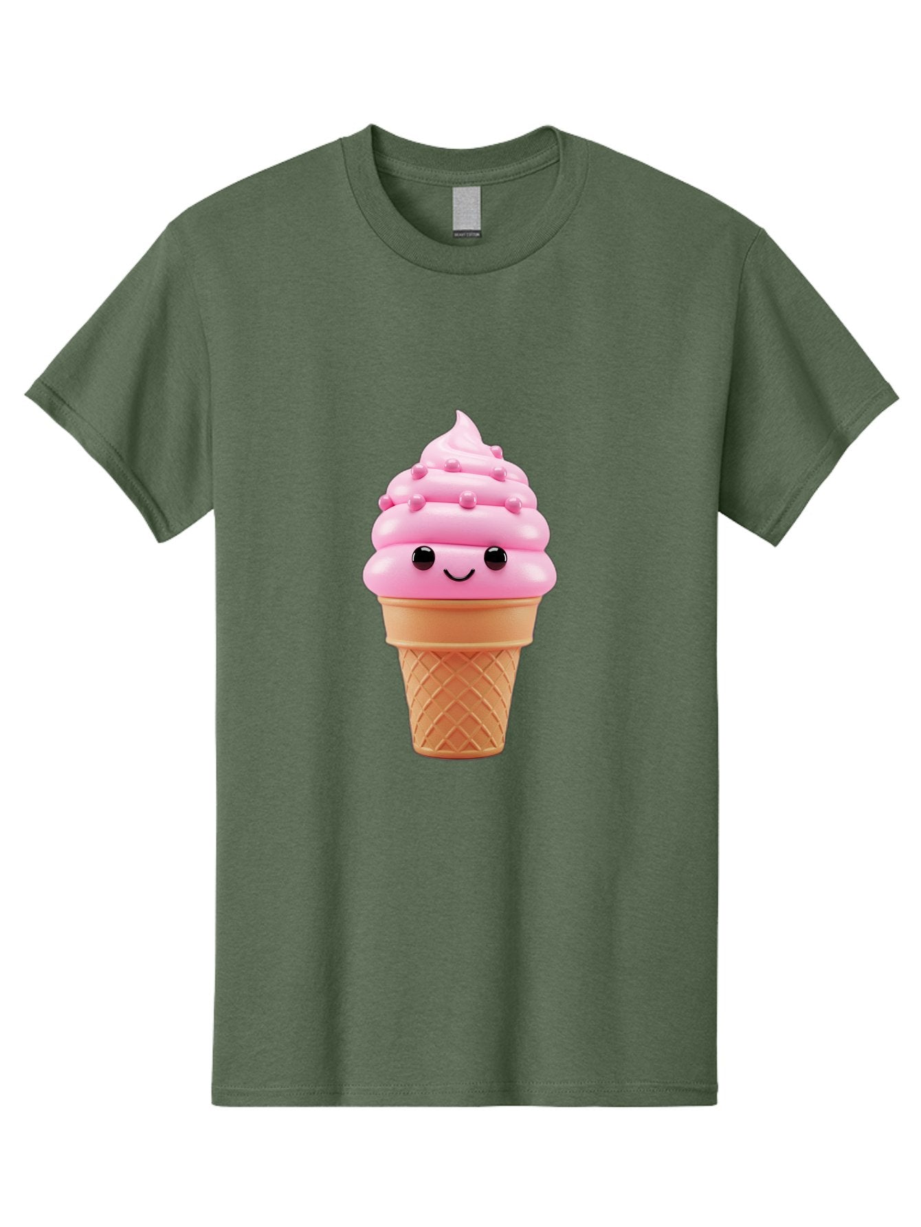 Pink-Ice-Cream-Cone Men'S Graphic Tee, 100% Cotton, Comfortable Casual Summer Wear, Machine Washable, Vintage Camera, Old Camera, Antique Camera, Black Camera, Classic Photography, Photography Equipment, Nostalgic Device, Film Camera, Baj688 3