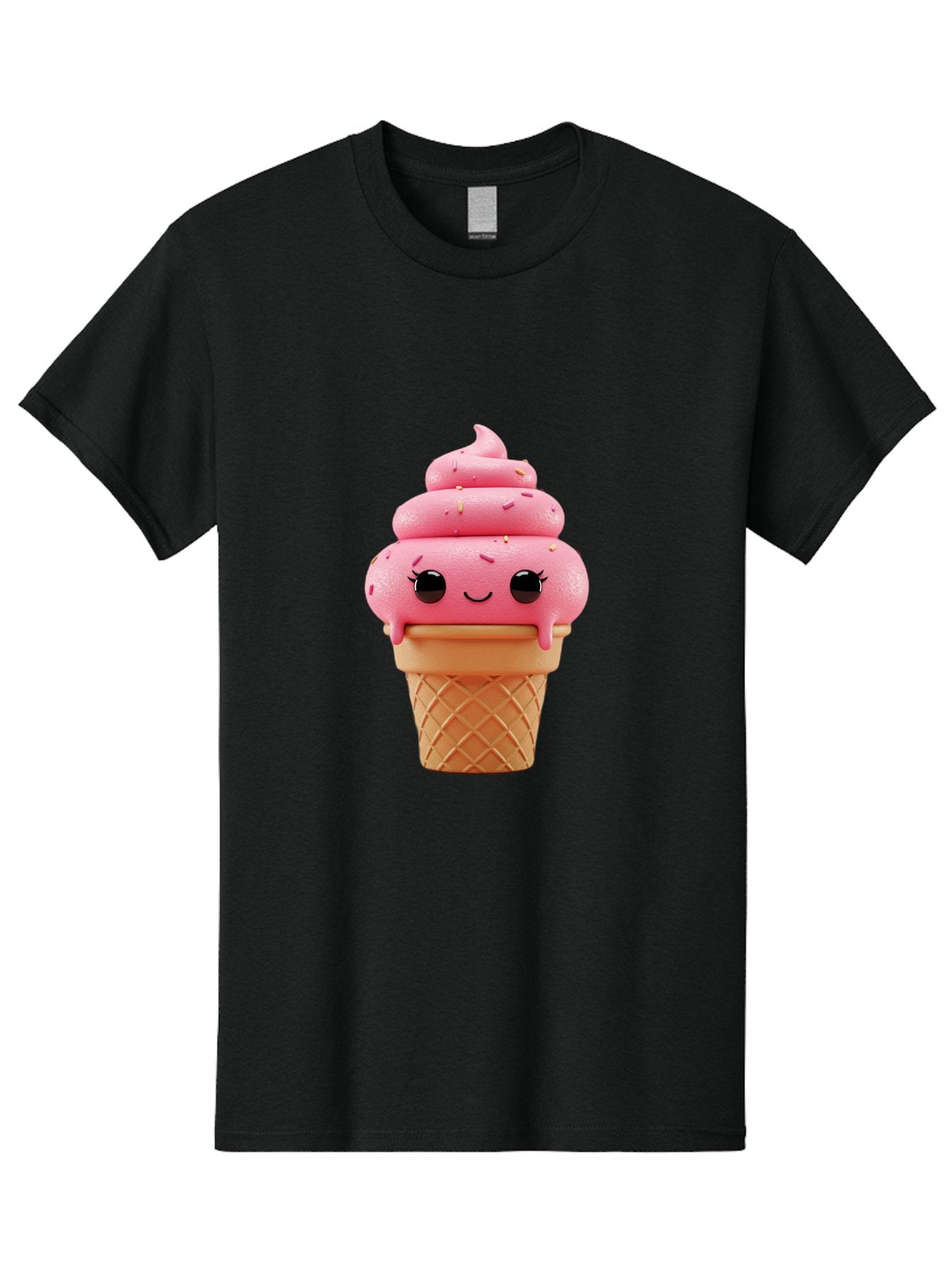 Pink-Ice-Cream Men'S Graphic Tee, 100% Cotton, Comfortable Casual Summer Wear, Machine Washable, Vintage Camera, Old Camera, Antique Camera, Black Camera, Classic Photography, Photography Equipment, Nostalgic Device, Film Camera, Camera Art Baj689 7