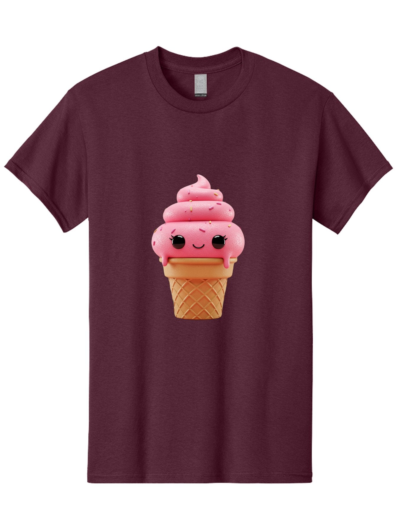 Pink-Ice-Cream Men'S Graphic Tee, 100% Cotton, Comfortable Casual Summer Wear, Machine Washable, Vintage Camera, Old Camera, Antique Camera, Black Camera, Classic Photography, Photography Equipment, Nostalgic Device, Film Camera, Camera Art Baj689 11