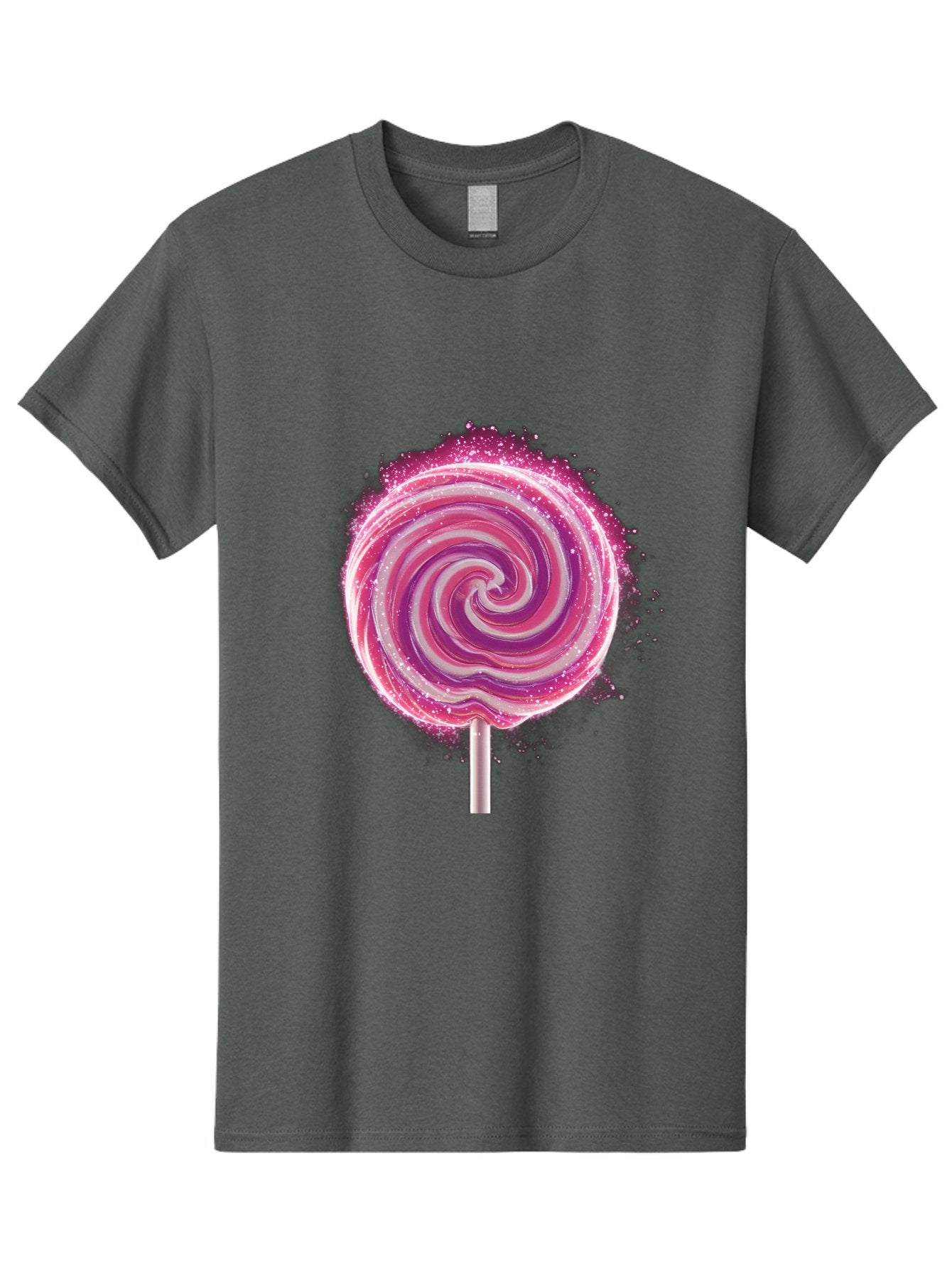 Pink-Swirl-Lollipop Men'S Graphic Tee, 100% Cotton, Comfortable Casual Summer Wear, Machine Washable, Vintage Camera, Old Camera, Antique Camera, Black Camera, Classic Photography, Photography Equipment, Nostalgic Device, Film Camera, Baj695 10