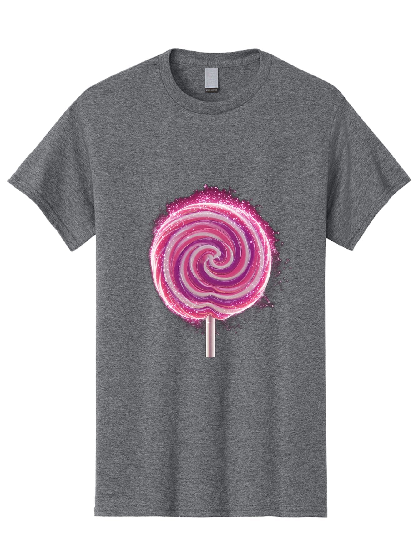 Pink-Swirl-Lollipop Men'S Graphic Tee, 100% Cotton, Comfortable Casual Summer Wear, Machine Washable, Vintage Camera, Old Camera, Antique Camera, Black Camera, Classic Photography, Photography Equipment, Nostalgic Device, Film Camera, Baj695 4