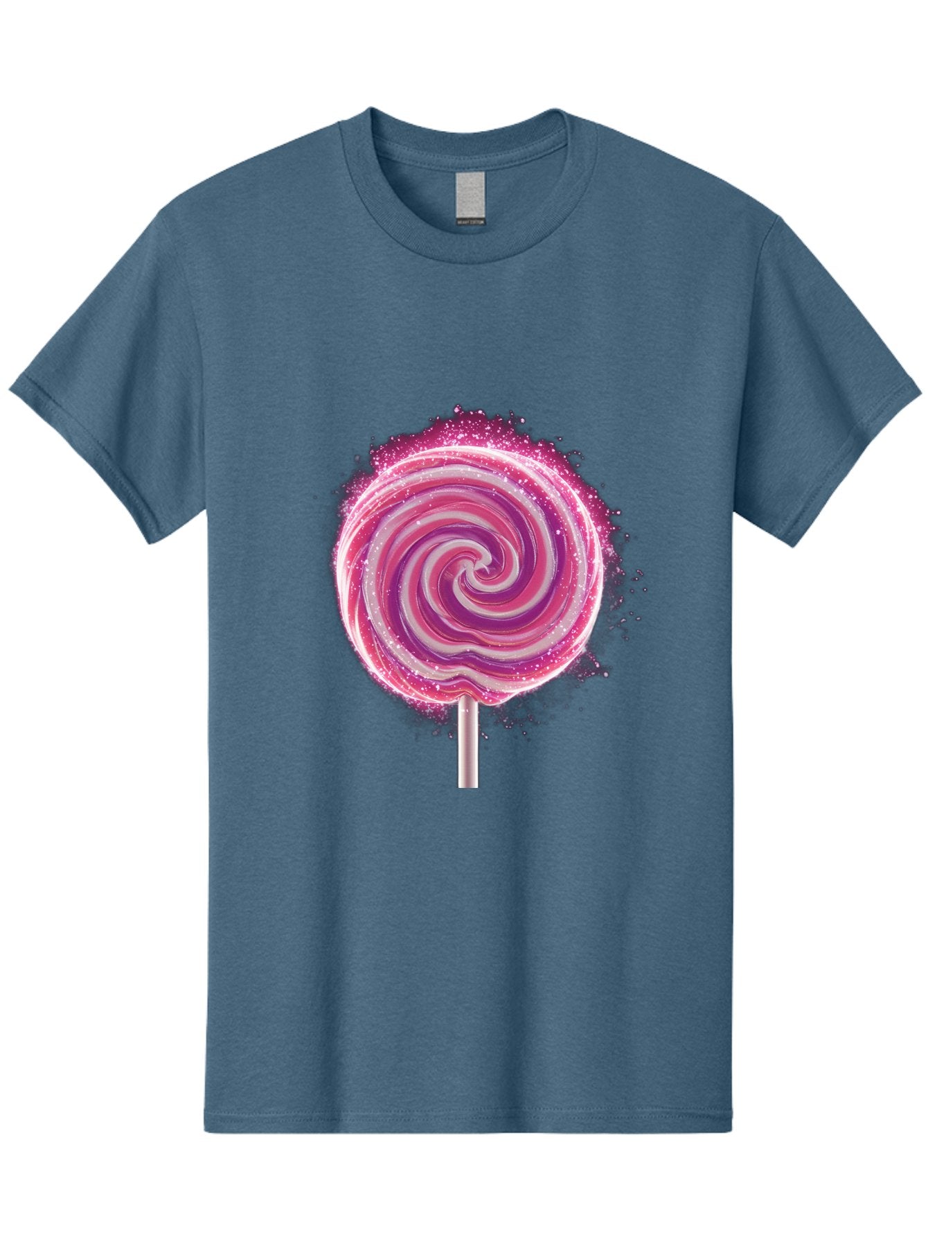 Pink-Swirl-Lollipop Men'S Graphic Tee, 100% Cotton, Comfortable Casual Summer Wear, Machine Washable, Vintage Camera, Old Camera, Antique Camera, Black Camera, Classic Photography, Photography Equipment, Nostalgic Device, Film Camera, Baj695 12