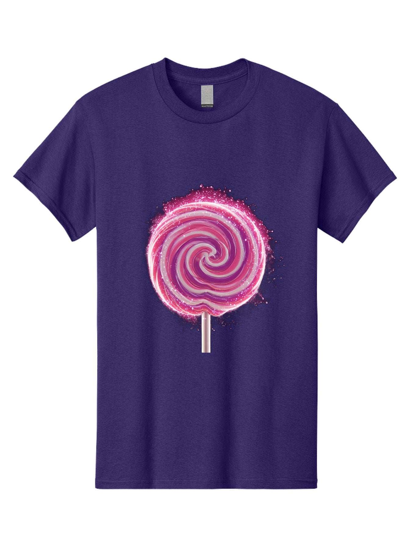 Pink-Swirl-Lollipop Men'S Graphic Tee, 100% Cotton, Comfortable Casual Summer Wear, Machine Washable, Vintage Camera, Old Camera, Antique Camera, Black Camera, Classic Photography, Photography Equipment, Nostalgic Device, Film Camera, Baj695 5