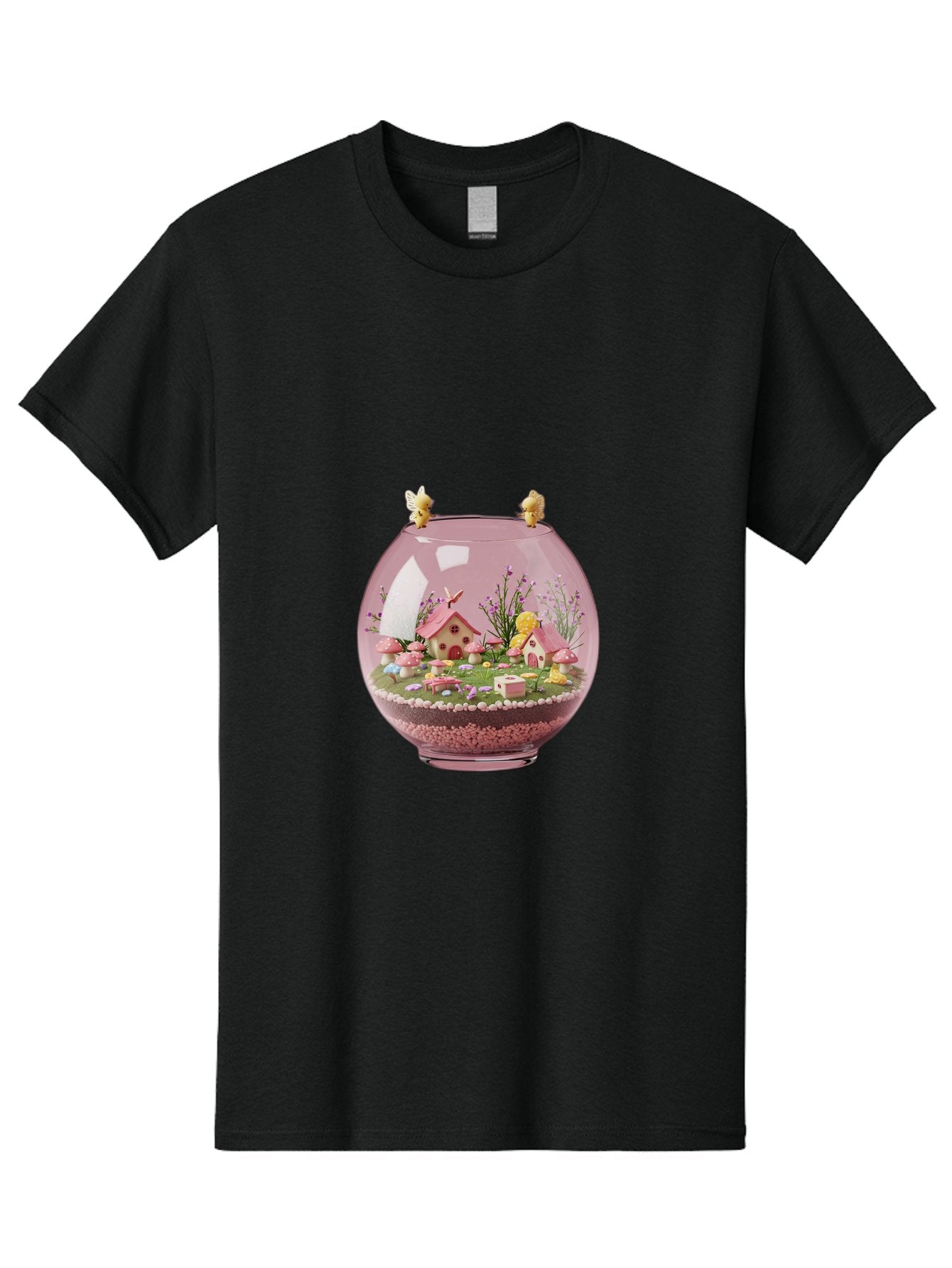 Pink-Terrarium Men'S Graphic Tee, 100% Cotton, Comfortable Casual Summer Wear, Machine Washable, Vintage Camera, Old Camera, Antique Camera, Black Camera, Classic Photography, Photography Equipment, Nostalgic Device, Film Camera, Camera Art Baj696 13