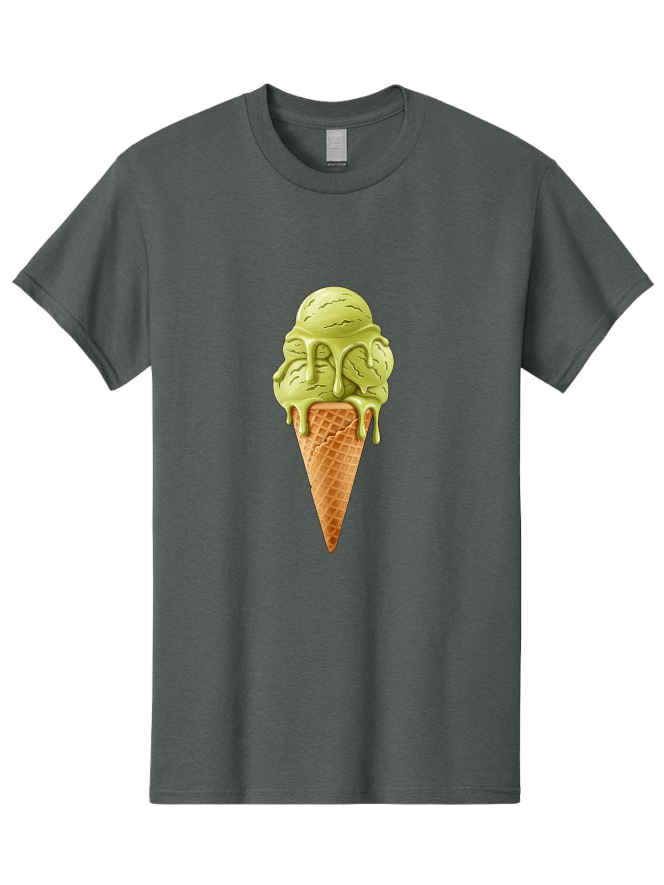 Pistachio-Ice-Cream-Cone Men'S Graphic Tee, 100% Cotton, Comfortable Casual Summer Wear, Machine Washable, Vintage Camera, Old Camera, Antique Camera, Black Camera, Classic Photography, Photography Equipment, Nostalgic Device, Film Camera, Baj697 14