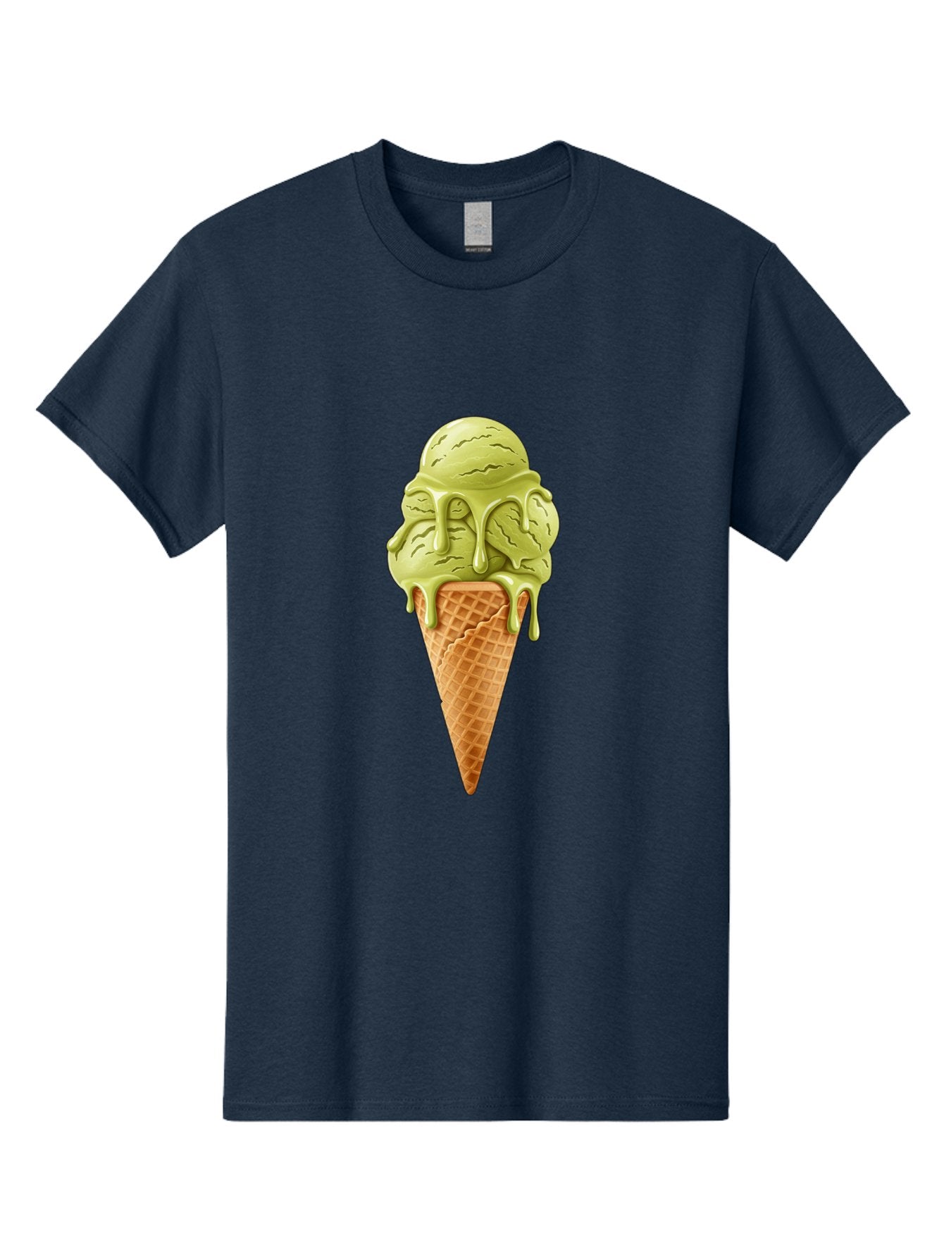 Pistachio-Ice-Cream-Cone Men'S Graphic Tee, 100% Cotton, Comfortable Casual Summer Wear, Machine Washable, Vintage Camera, Old Camera, Antique Camera, Black Camera, Classic Photography, Photography Equipment, Nostalgic Device, Film Camera, Baj697 15