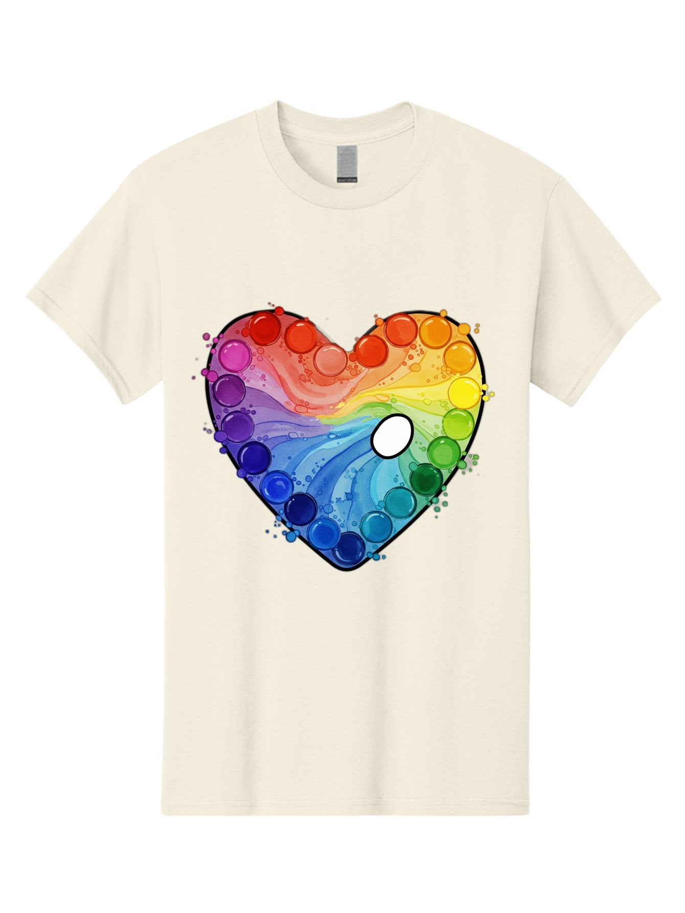 Pop-It-Heart-1 Men'S Graphic Tee, 100% Cotton, Comfortable Casual Summer Wear, Machine Washable, Vintage Camera, Old Camera, Antique Camera, Black Camera, Classic Photography, Photography Equipment, Nostalgic Device, Film Camera, Camera Art Baj698 15