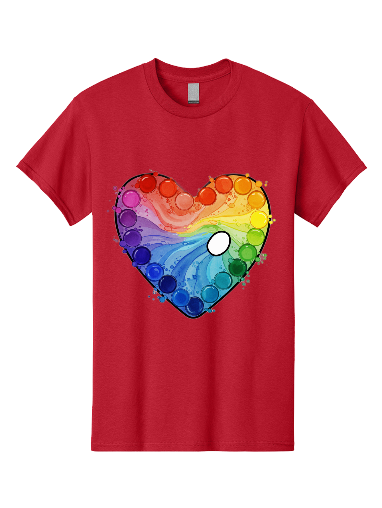 Pop-It-Heart-1 Men'S Graphic Tee, 100% Cotton, Comfortable Casual Summer Wear, Machine Washable, Vintage Camera, Old Camera, Antique Camera, Black Camera, Classic Photography, Photography Equipment, Nostalgic Device, Film Camera, Camera Art Baj698 13