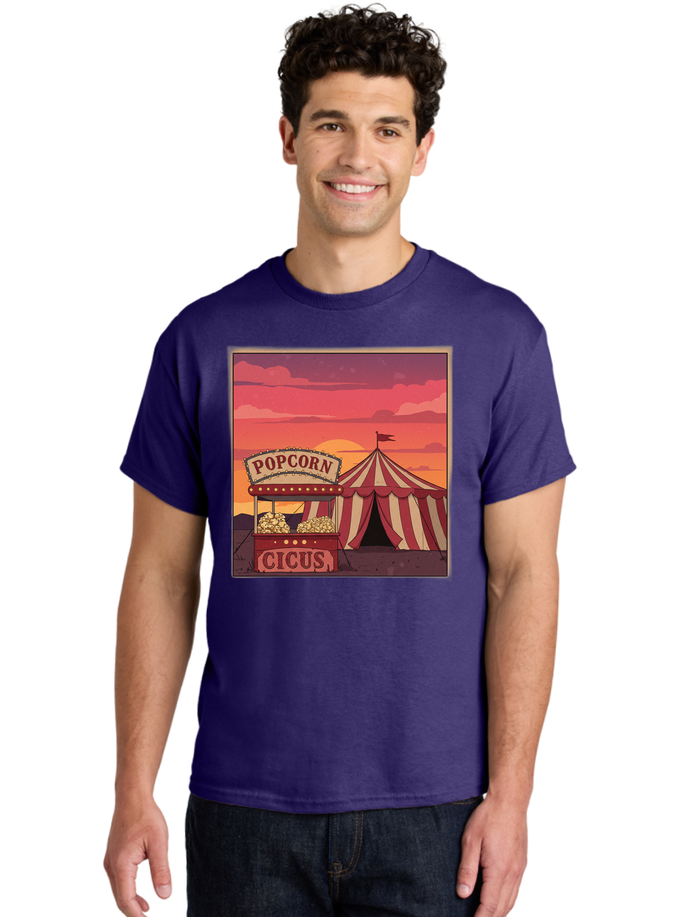 Popcorn-Cicus Men'S Graphic Tee, 100% Cotton, Comfortable Casual Summer Wear, Machine Washable, Vintage Camera, Old Camera, Antique Camera, Black Camera, Classic Photography, Photography Equipment, Nostalgic Device, Film Camera, Camera Art Baj700 30