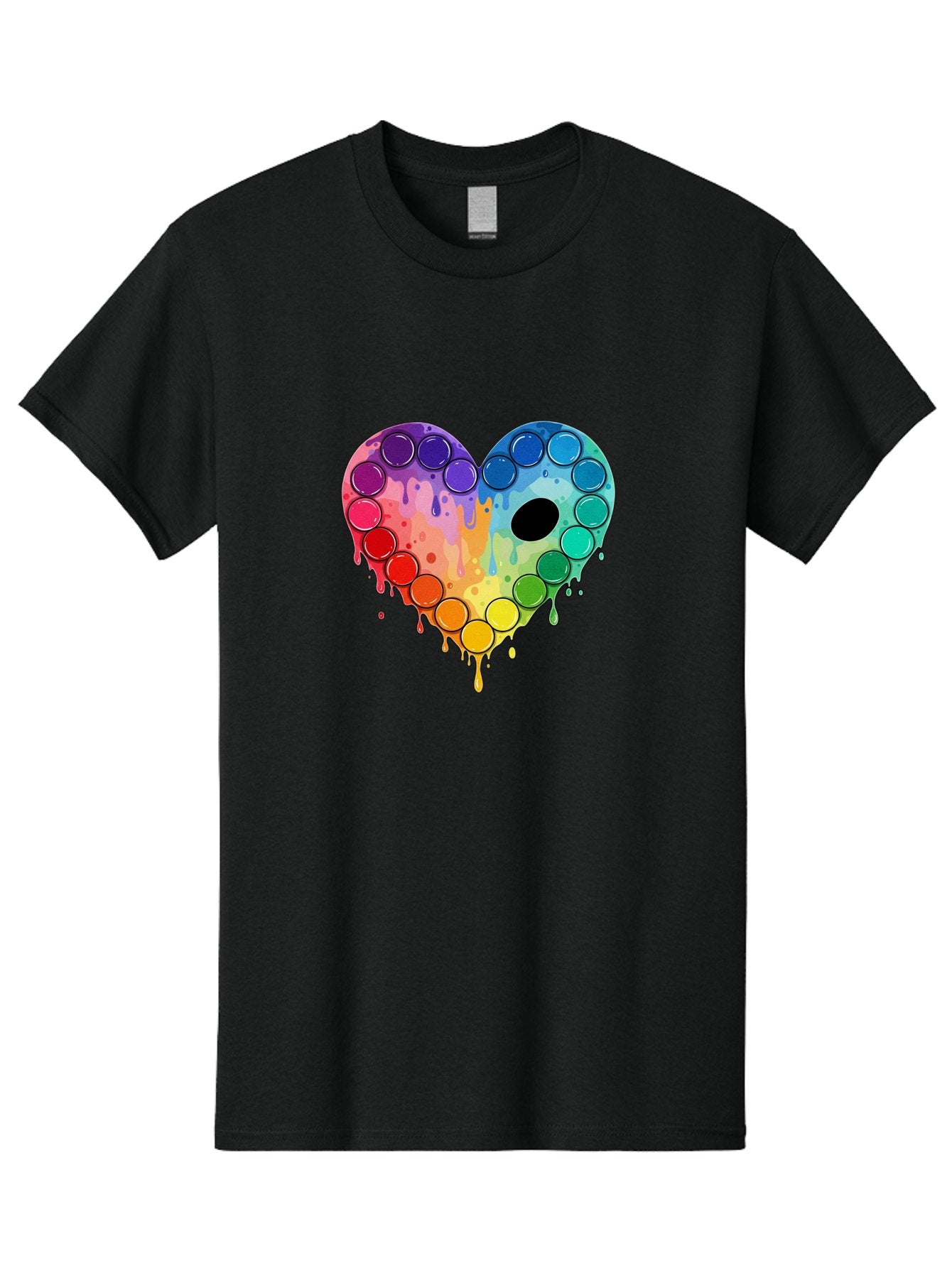 Popit-Heart Men'S Graphic Tee, 100% Cotton, Comfortable Casual Summer Wear, Machine Washable, Vintage Camera, Old Camera, Antique Camera, Black Camera, Classic Photography, Photography Equipment, Nostalgic Device, Film Camera, Camera Art Baj701 11