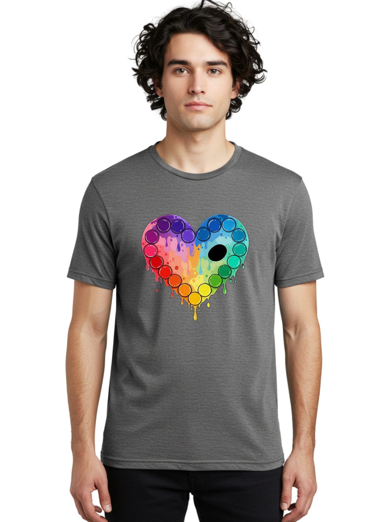 Popit-Heart Men'S Graphic Tee, 100% Cotton, Comfortable Casual Summer Wear, Machine Washable, Vintage Camera, Old Camera, Antique Camera, Black Camera, Classic Photography, Photography Equipment, Nostalgic Device, Film Camera, Camera Art Baj701 23