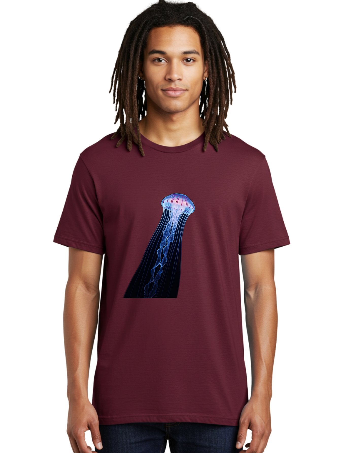 Portuguese-Man-O-War-1 Men'S Graphic Tee, 100% Cotton, Comfortable Casual Summer Wear, Machine Washable, Vintage Camera, Old Camera, Antique Camera, Black Camera, Classic Photography, Photography Equipment, Nostalgic Device, Film Camera, Baj704 17