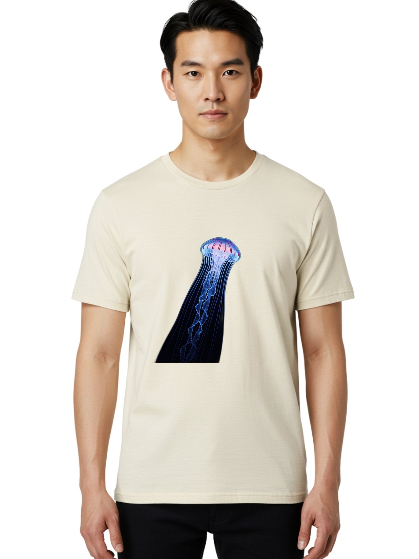 Portuguese-Man-O-War-1 Men'S Graphic Tee, 100% Cotton, Comfortable Casual Summer Wear, Machine Washable, Vintage Camera, Old Camera, Antique Camera, Black Camera, Classic Photography, Photography Equipment, Nostalgic Device, Film Camera, Baj704 19