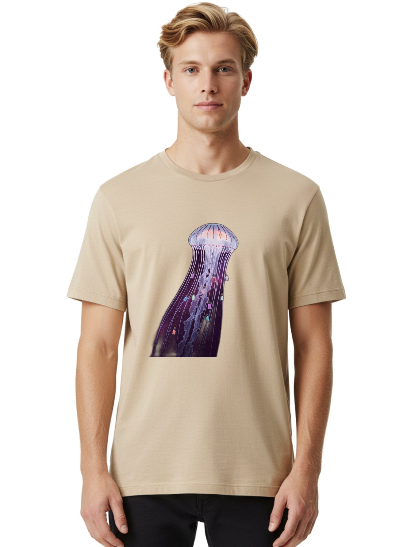 Portuguese-Man-Of-War Men'S Graphic Tee, 100% Cotton, Comfortable Casual Summer Wear, Machine Washable, Vintage Camera, Old Camera, Antique Camera, Black Camera, Classic Photography, Photography Equipment, Nostalgic Device, Film Camera, Baj706 25