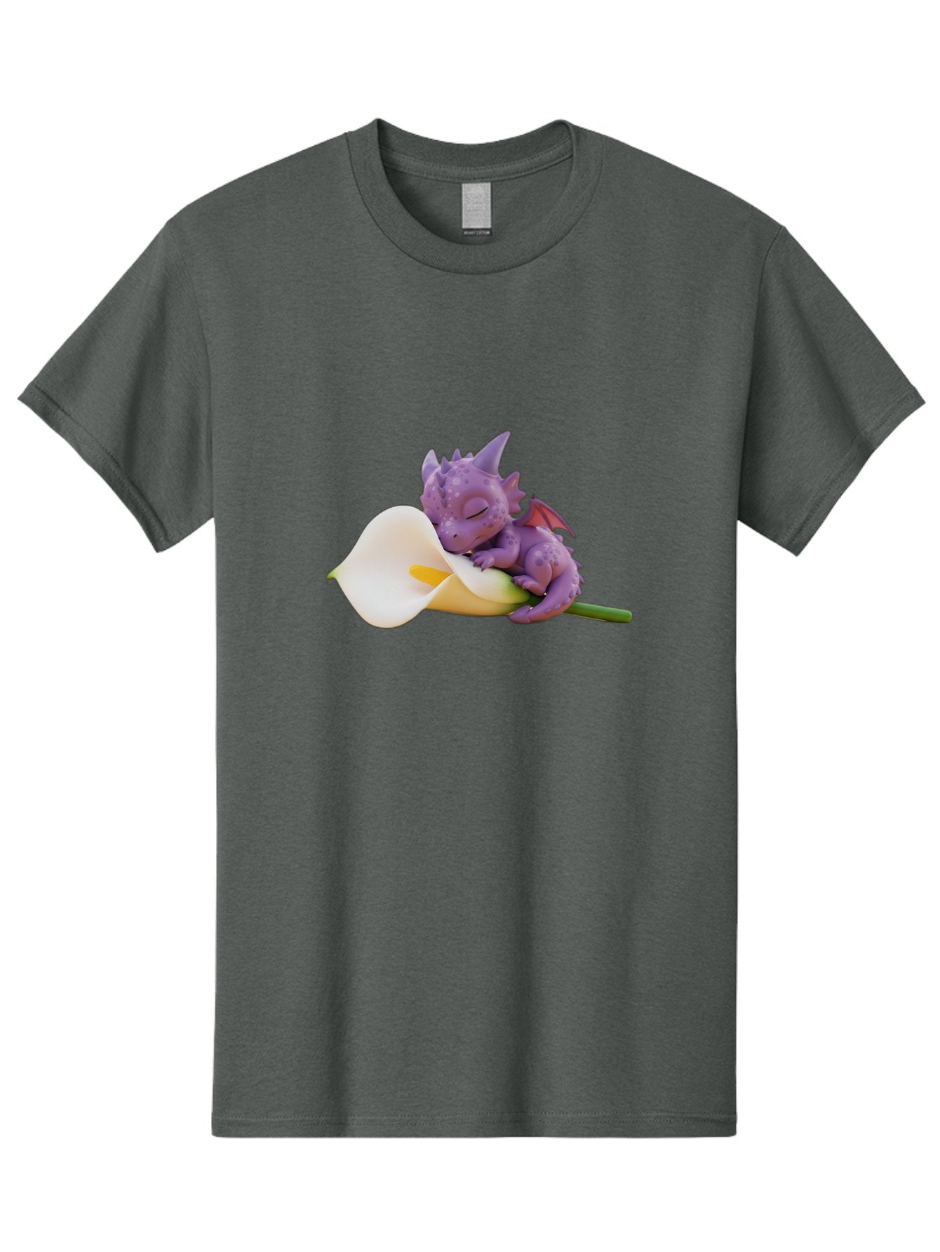 Purple-Dragon-Sleeping-On-Flower Men'S Graphic Tee, 100% Cotton, Comfortable Casual Summer Wear, Machine Washable, Vintage Camera, Old Camera, Antique Camera, Black Camera, Classic Photography, Photography Equipment, Nostalgic Device, Baj711 6