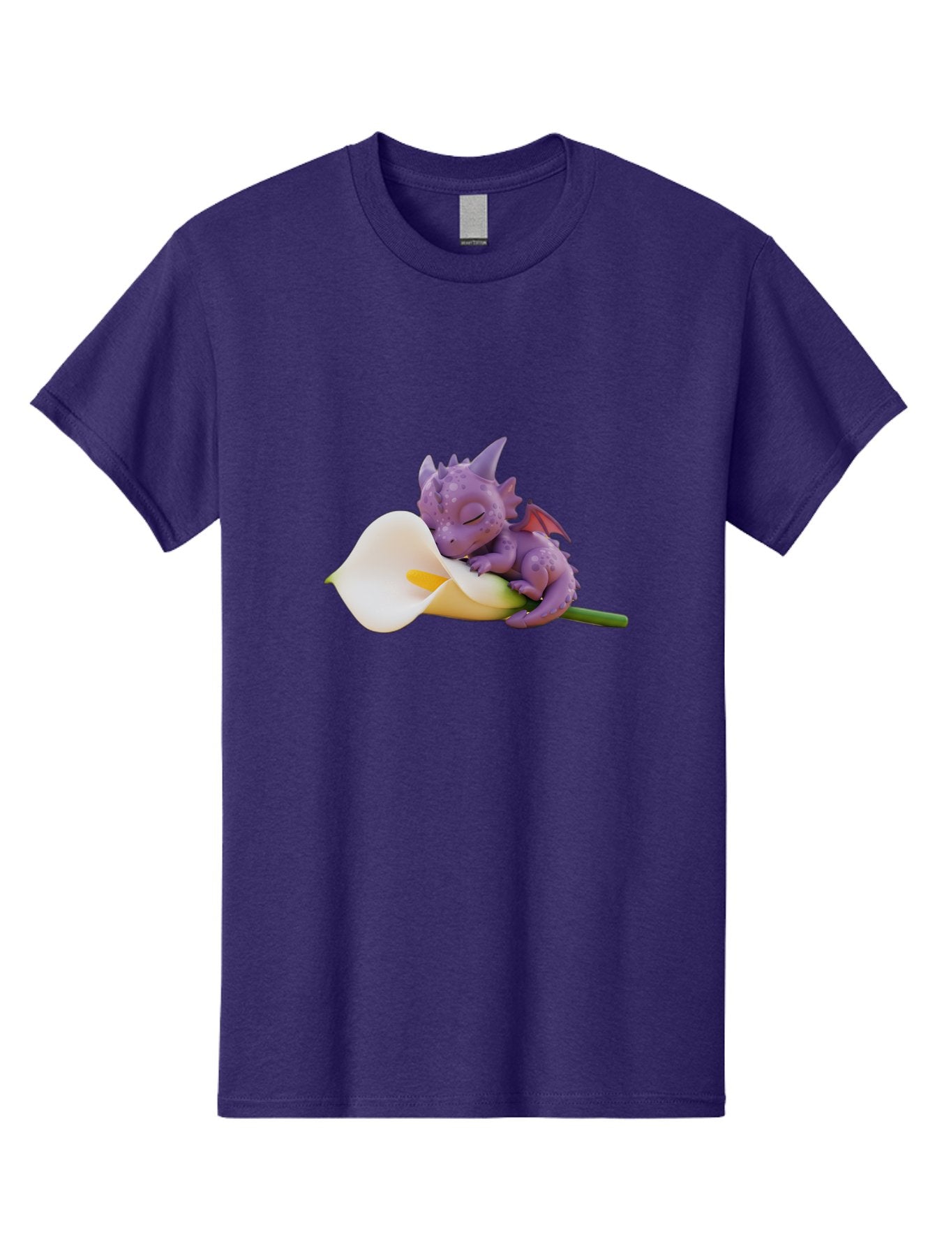 Purple-Dragon-Sleeping-On-Flower Men'S Graphic Tee, 100% Cotton, Comfortable Casual Summer Wear, Machine Washable, Vintage Camera, Old Camera, Antique Camera, Black Camera, Classic Photography, Photography Equipment, Nostalgic Device, Baj711 12