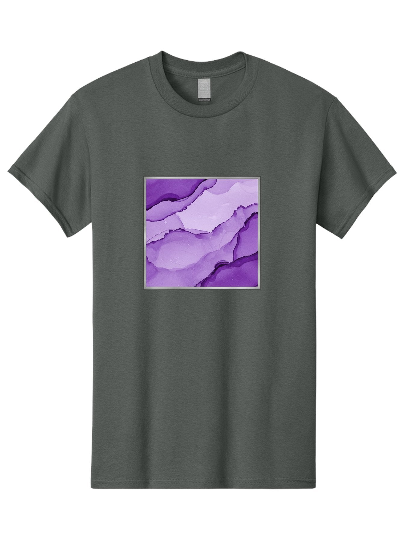 Purple-Marble-Pattern Men'S Graphic Tee, 100% Cotton, Comfortable Casual Summer Wear, Machine Washable, Vintage Camera, Old Camera, Antique Camera, Black Camera, Classic Photography, Photography Equipment, Nostalgic Device, Film Camera, Baj714 15