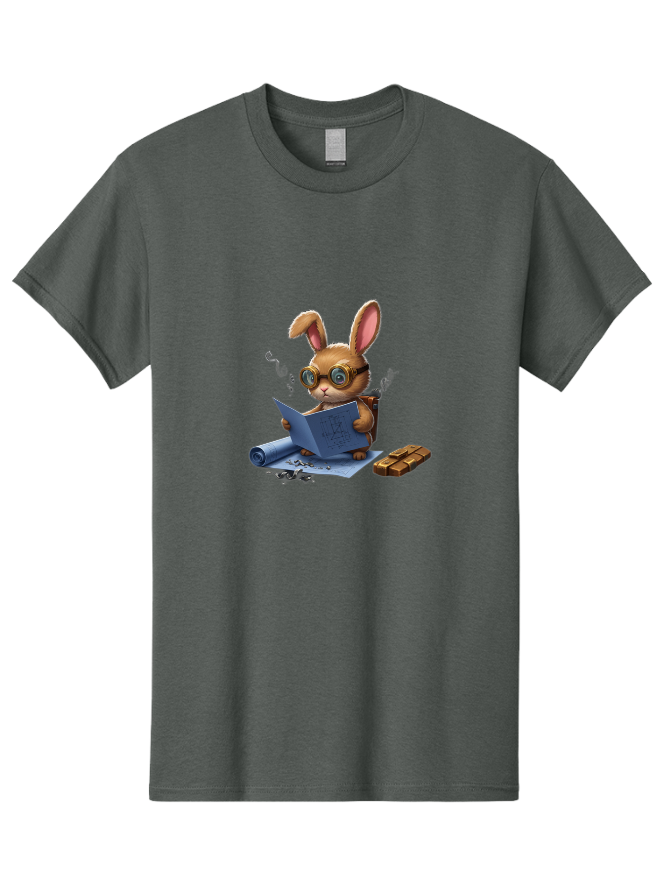 Rabbit-Explorer Men'S Graphic Tee, 100% Cotton, Comfortable Casual Summer Wear, Machine Washable, Vintage Camera, Old Camera, Antique Camera, Black Camera, Classic Photography, Photography Equipment, Nostalgic Device, Film Camera, Camera Art Baj719 4