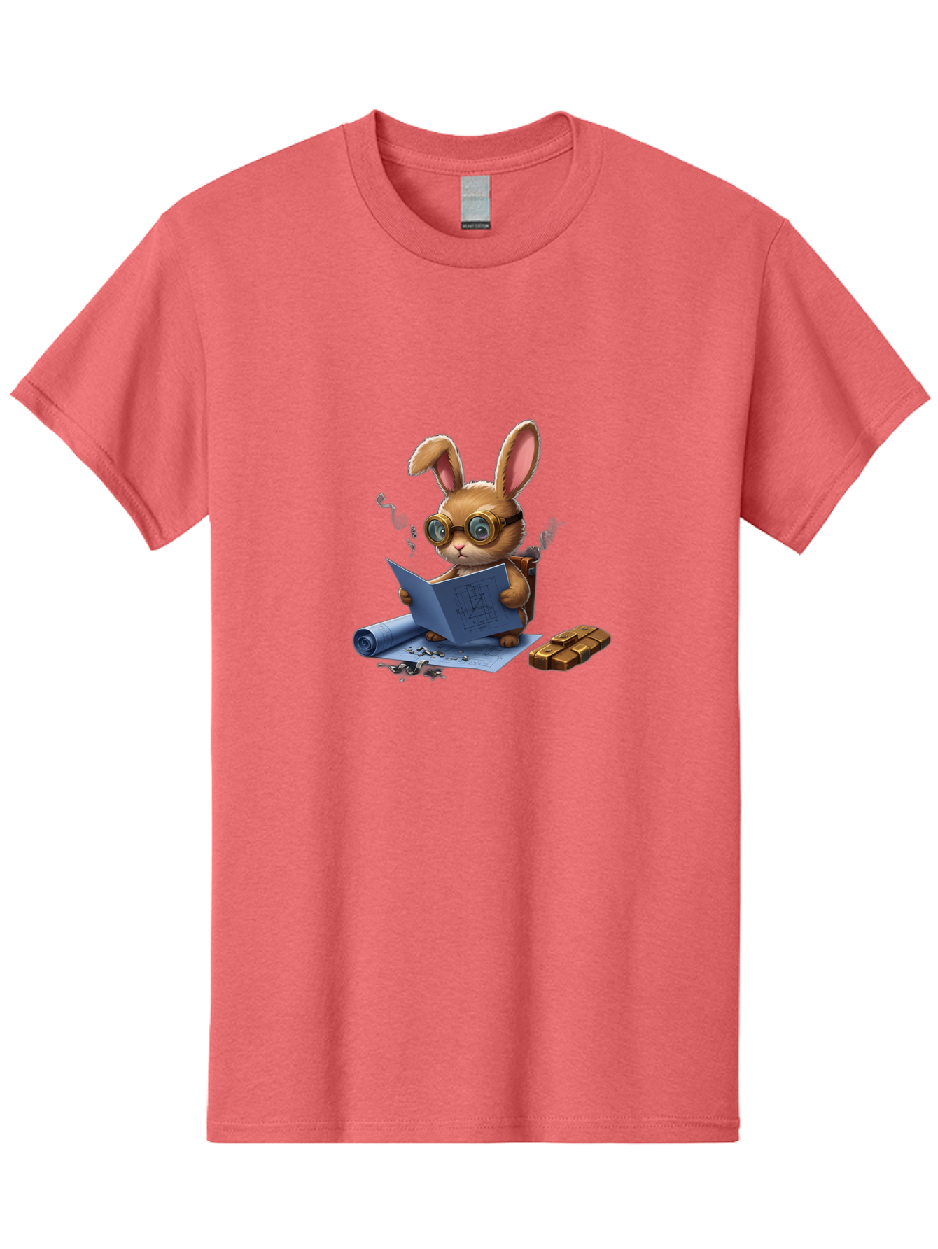 Rabbit-Explorer Men'S Graphic Tee, 100% Cotton, Comfortable Casual Summer Wear, Machine Washable, Vintage Camera, Old Camera, Antique Camera, Black Camera, Classic Photography, Photography Equipment, Nostalgic Device, Film Camera, Camera Art Baj719