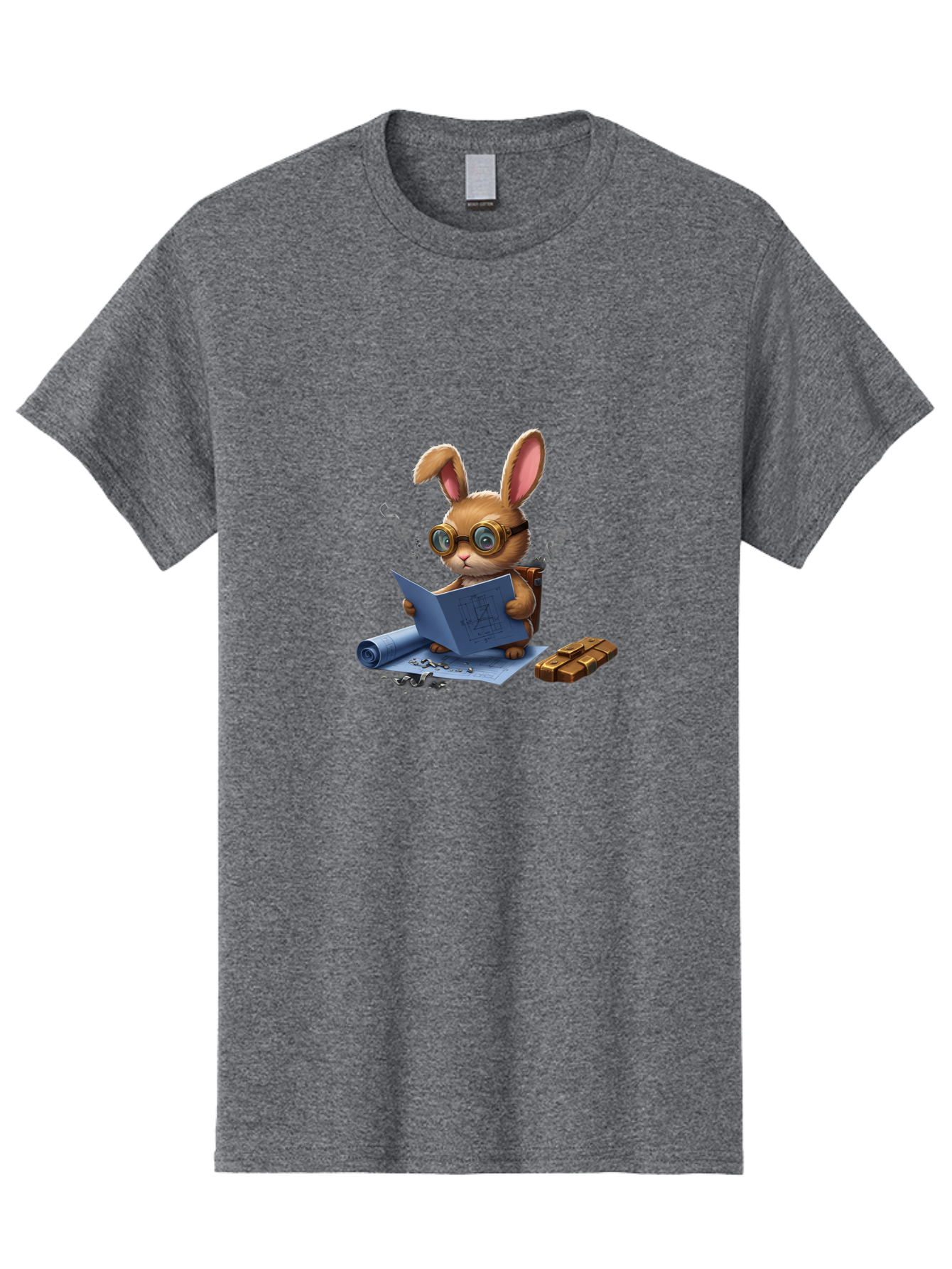 Rabbit-Explorer Men'S Graphic Tee, 100% Cotton, Comfortable Casual Summer Wear, Machine Washable, Vintage Camera, Old Camera, Antique Camera, Black Camera, Classic Photography, Photography Equipment, Nostalgic Device, Film Camera, Camera Art Baj719 3