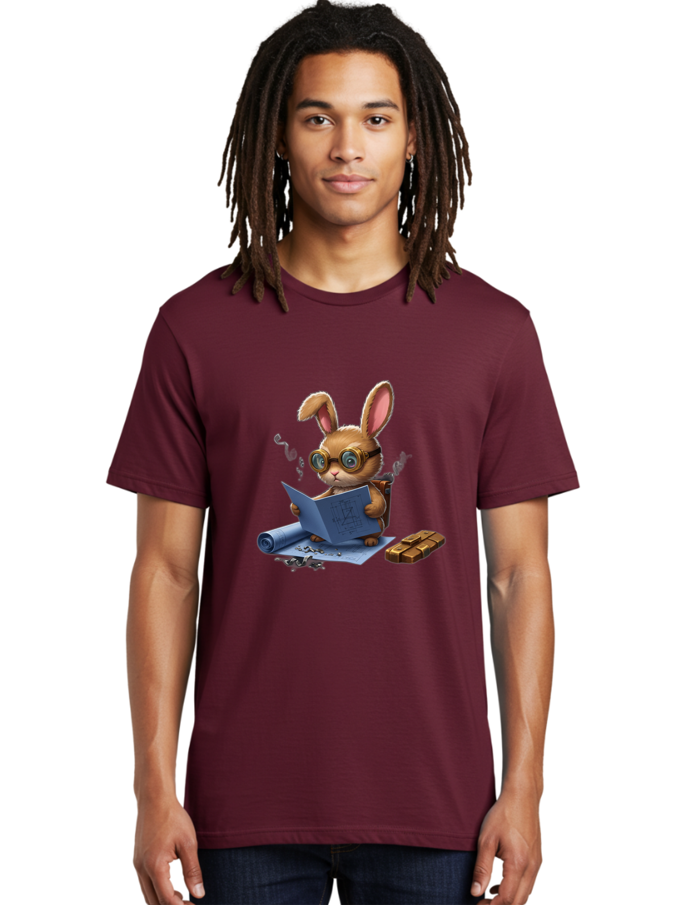 Rabbit-Explorer Men'S Graphic Tee, 100% Cotton, Comfortable Casual Summer Wear, Machine Washable, Vintage Camera, Old Camera, Antique Camera, Black Camera, Classic Photography, Photography Equipment, Nostalgic Device, Film Camera, Camera Art Baj719 29