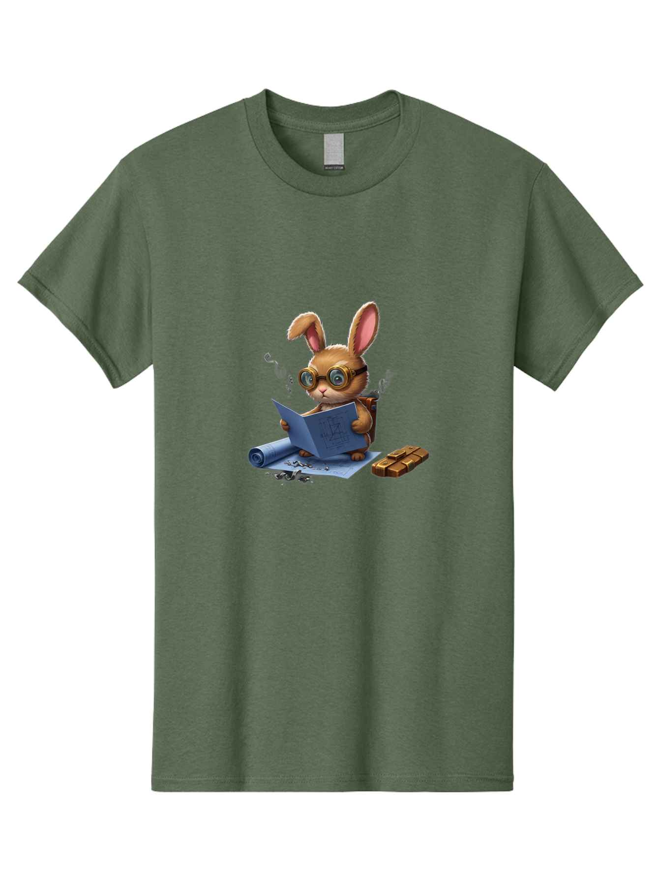 Rabbit-Explorer Men'S Graphic Tee, 100% Cotton, Comfortable Casual Summer Wear, Machine Washable, Vintage Camera, Old Camera, Antique Camera, Black Camera, Classic Photography, Photography Equipment, Nostalgic Device, Film Camera, Camera Art Baj719
